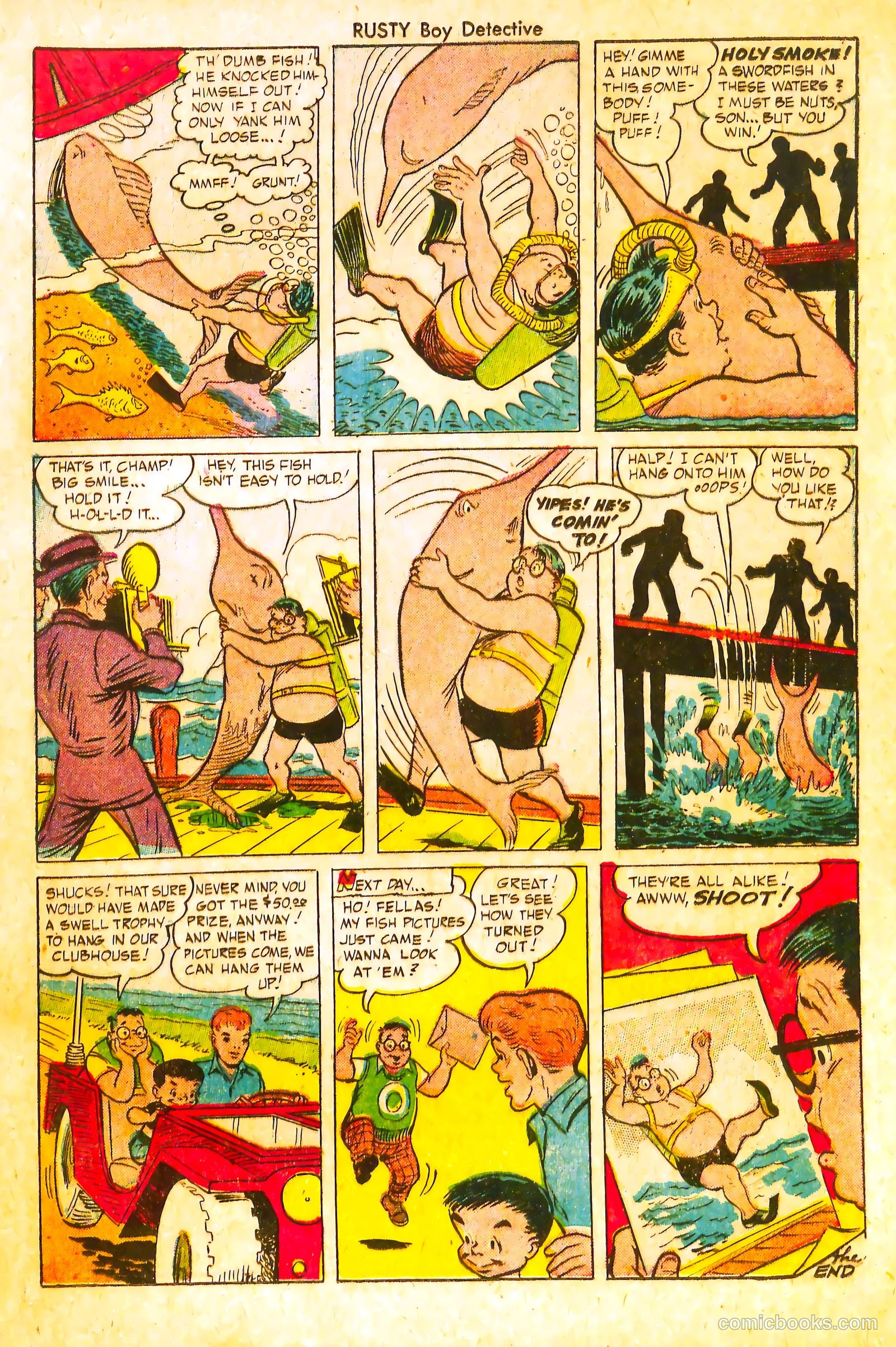 Rusty Boy Detective #3 (1955) — page 15 of 36