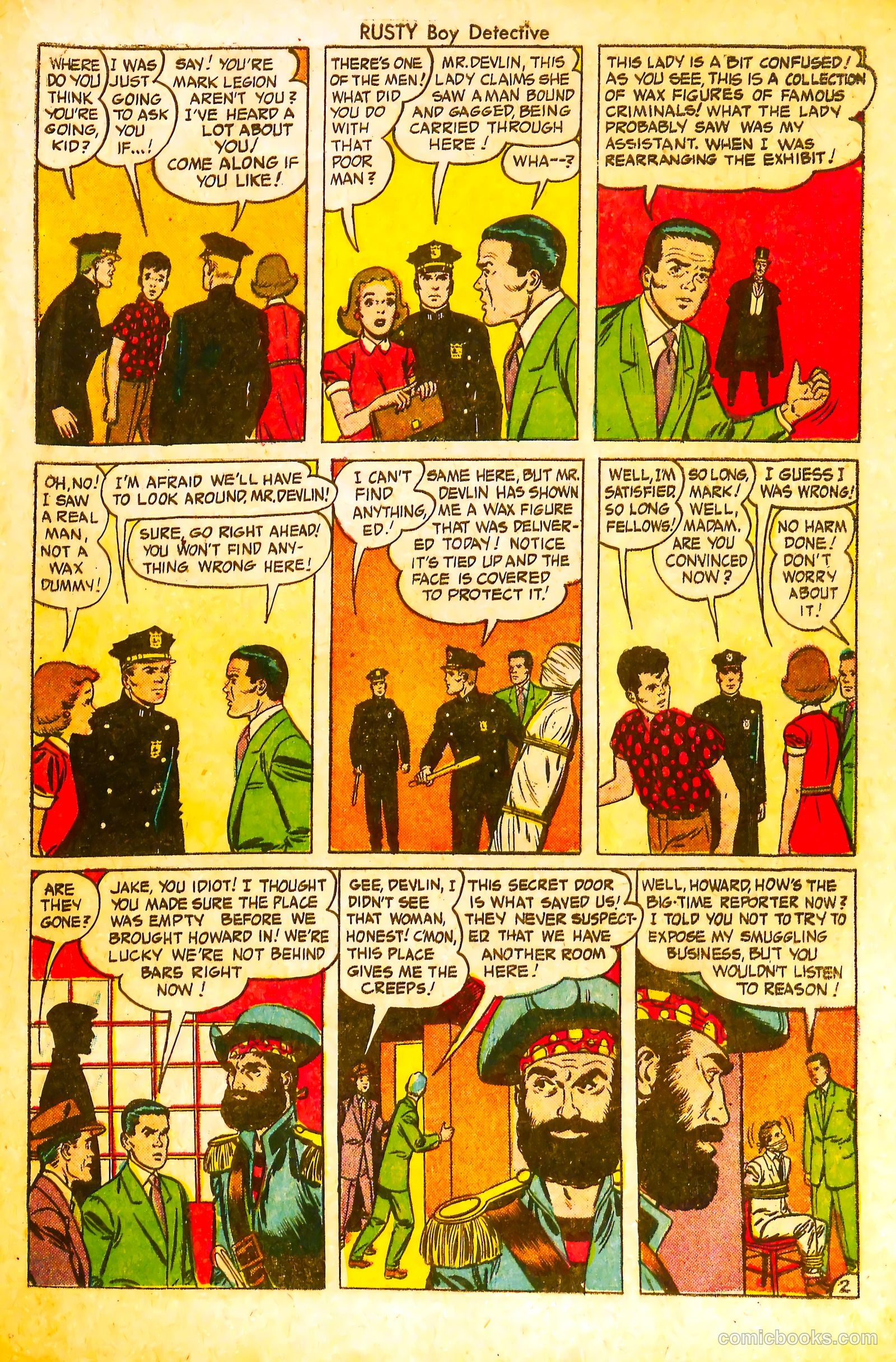 Rusty Boy Detective #3 (1955) — page 19 of 36