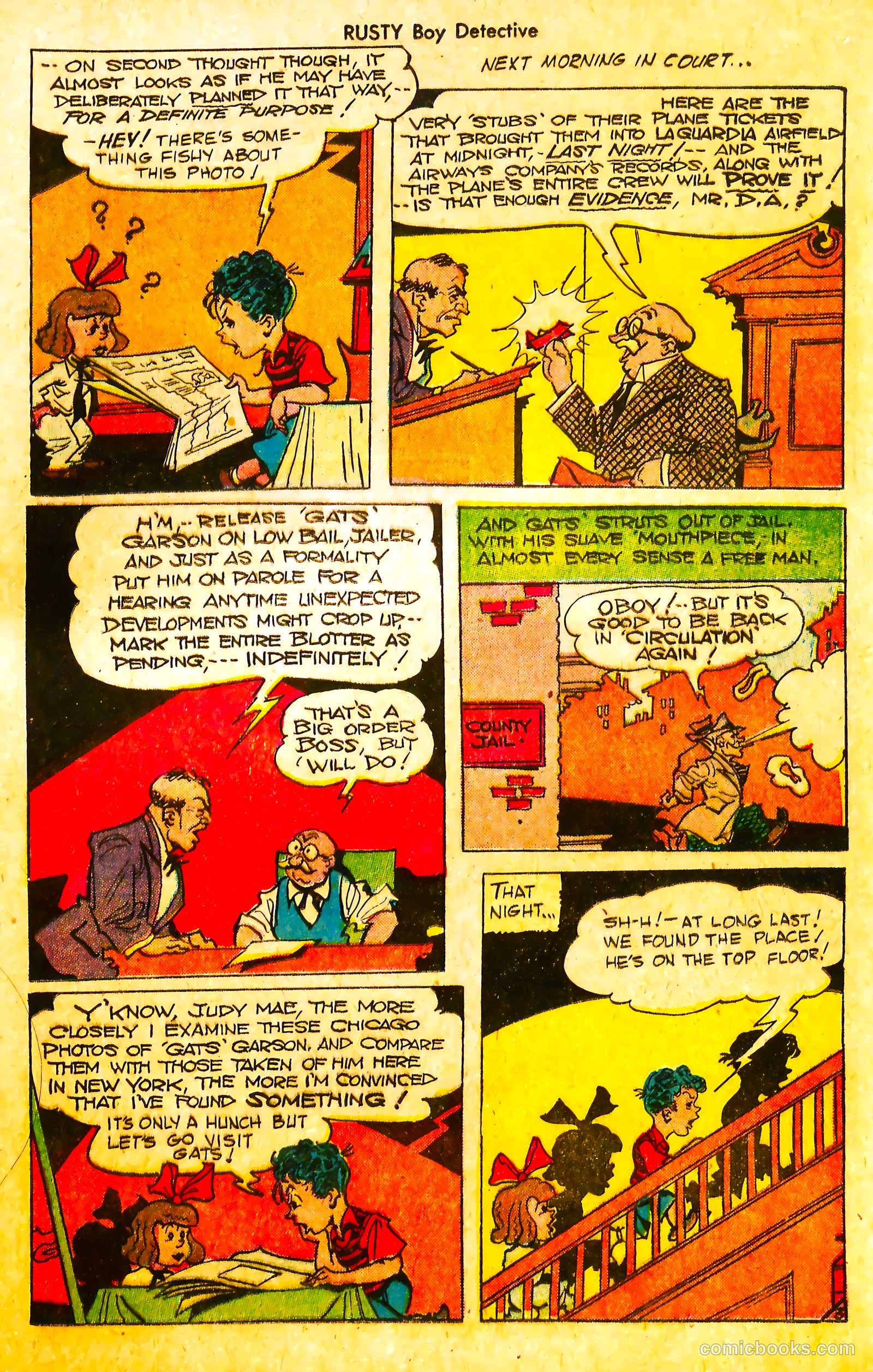 Rusty Boy Detective #3 (1955) — page 25 of 36