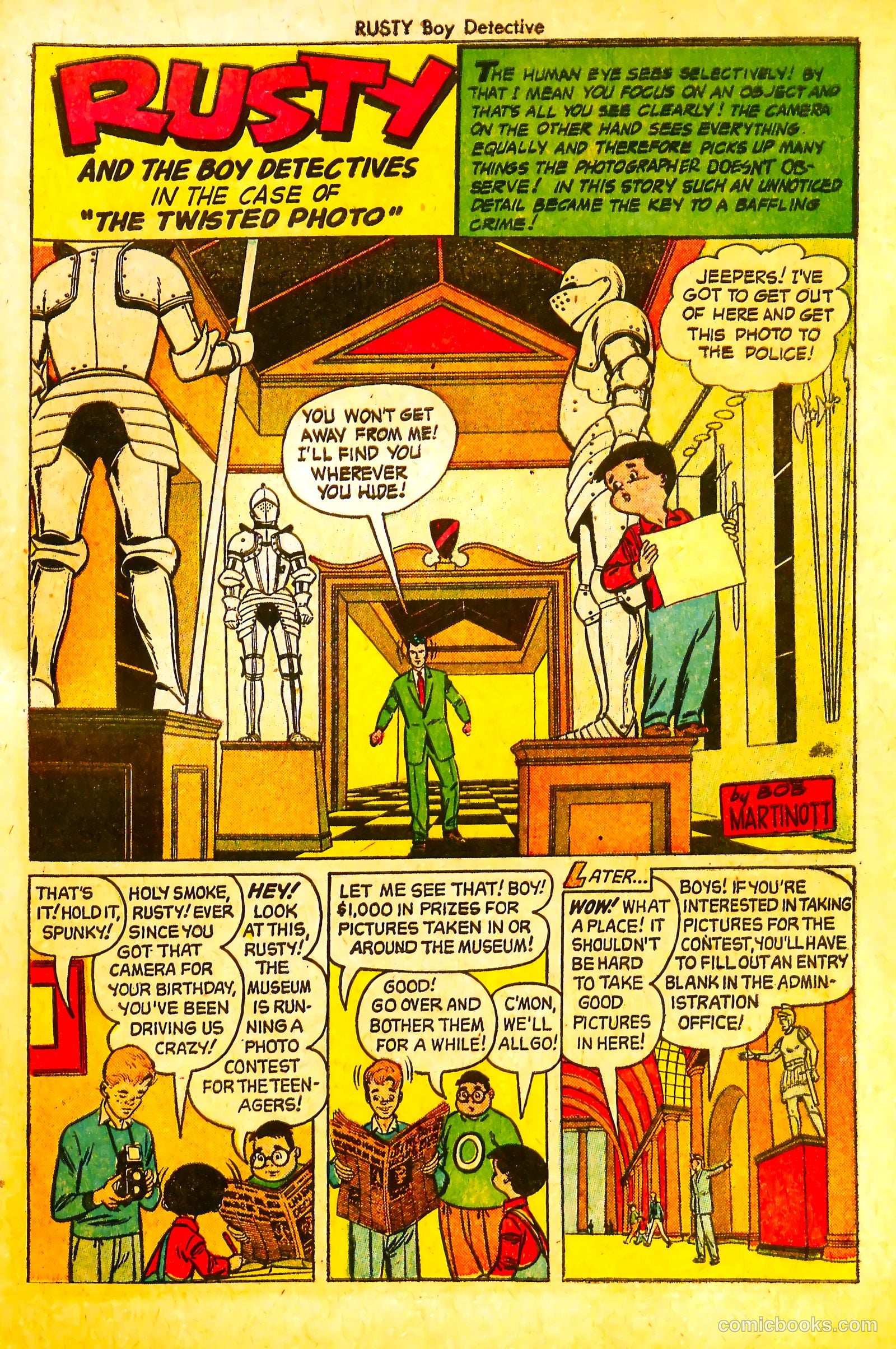 Rusty Boy Detective #3 (1955) — page 27 of 36