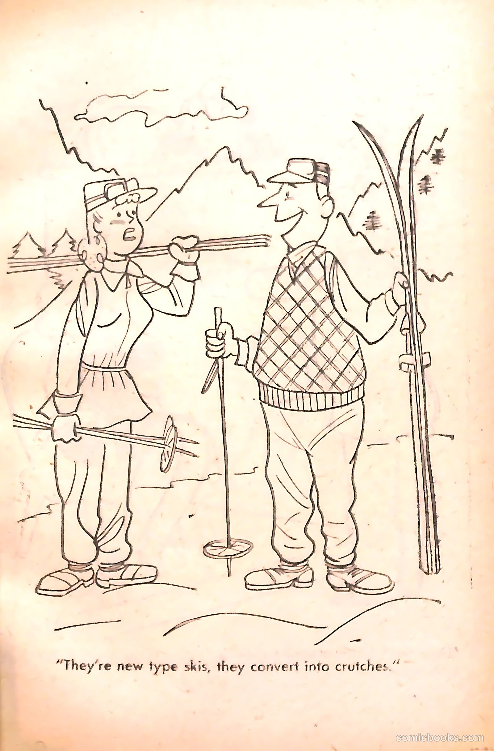 A-Laugh-a-Minnit #7 (1954) — page 33 of 100