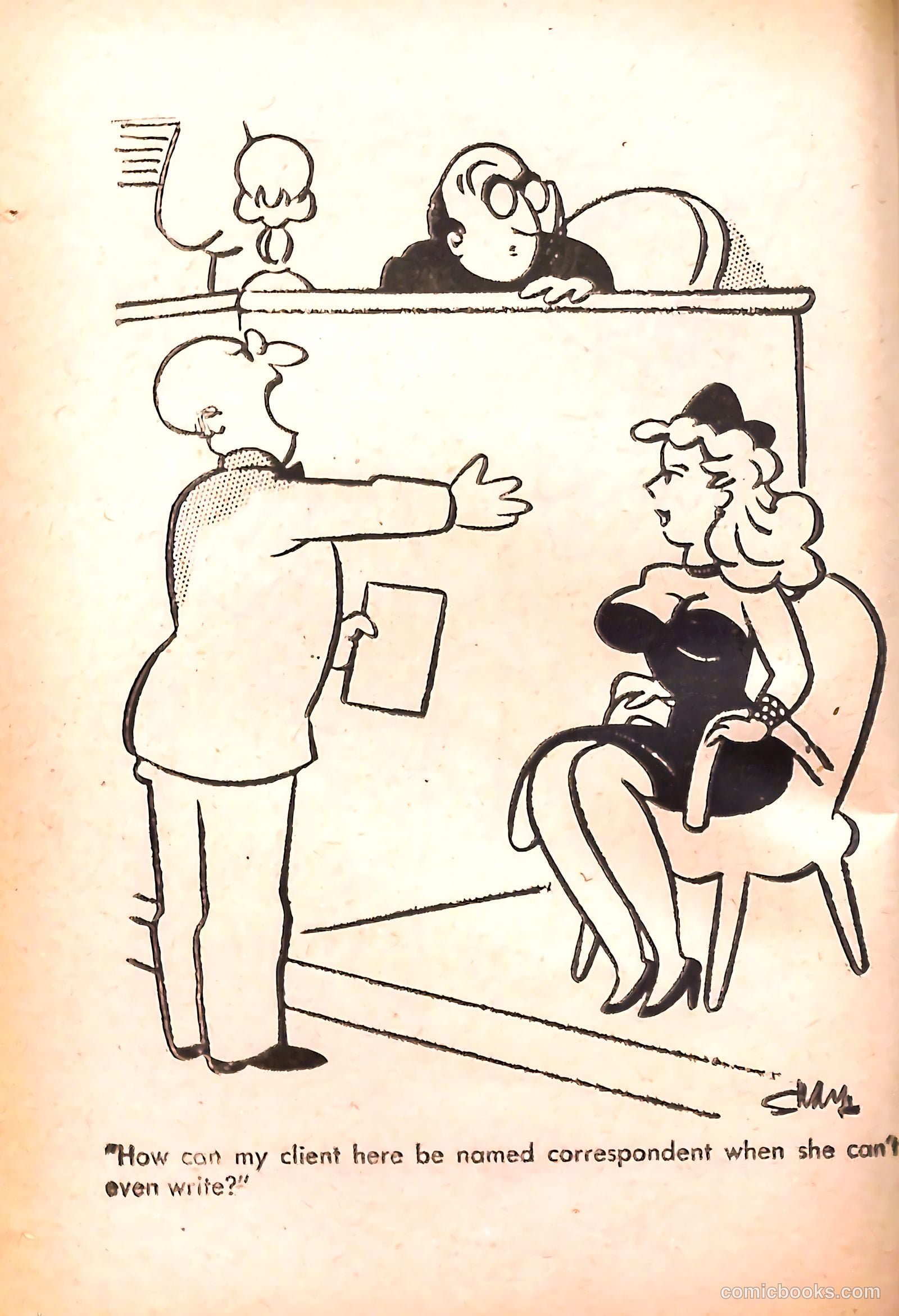 A-Laugh-a-Minnit #7 (1954) — page 34 of 100