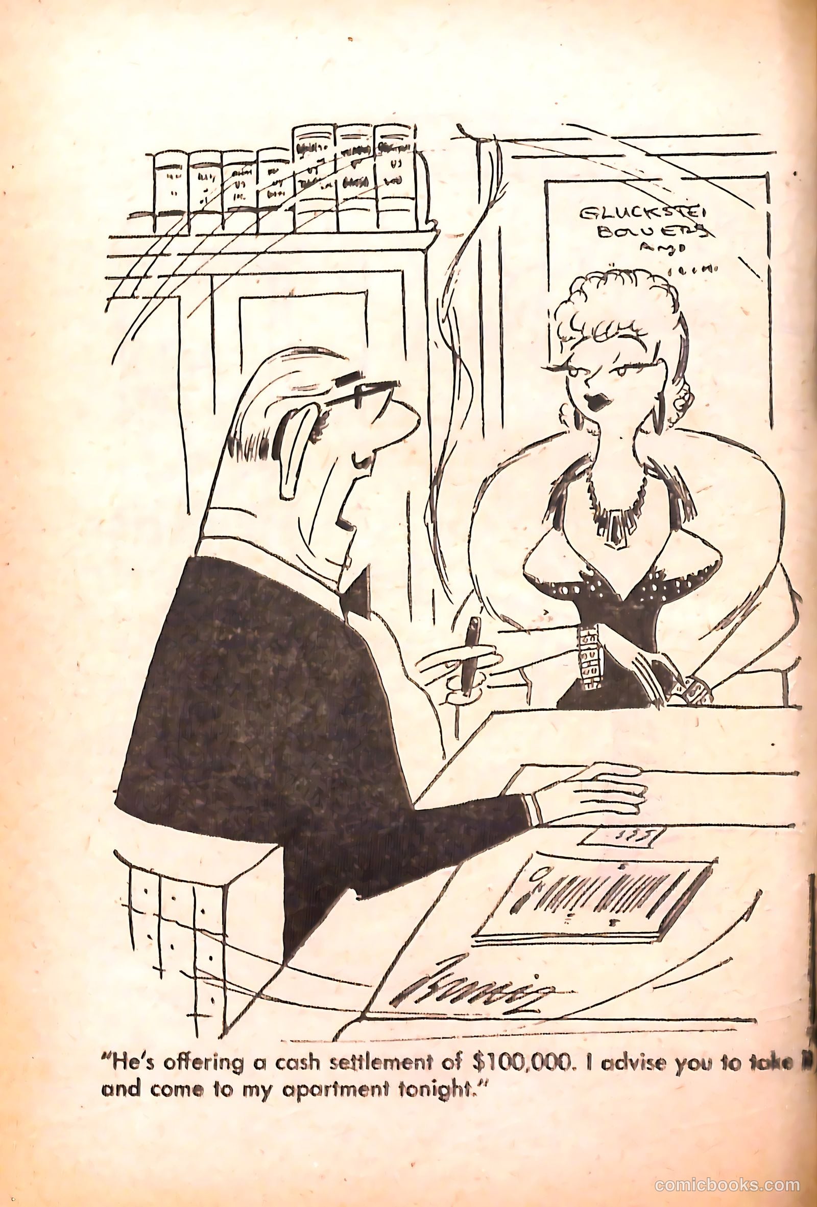A-Laugh-a-Minnit #7 (1954) — page 46 of 100