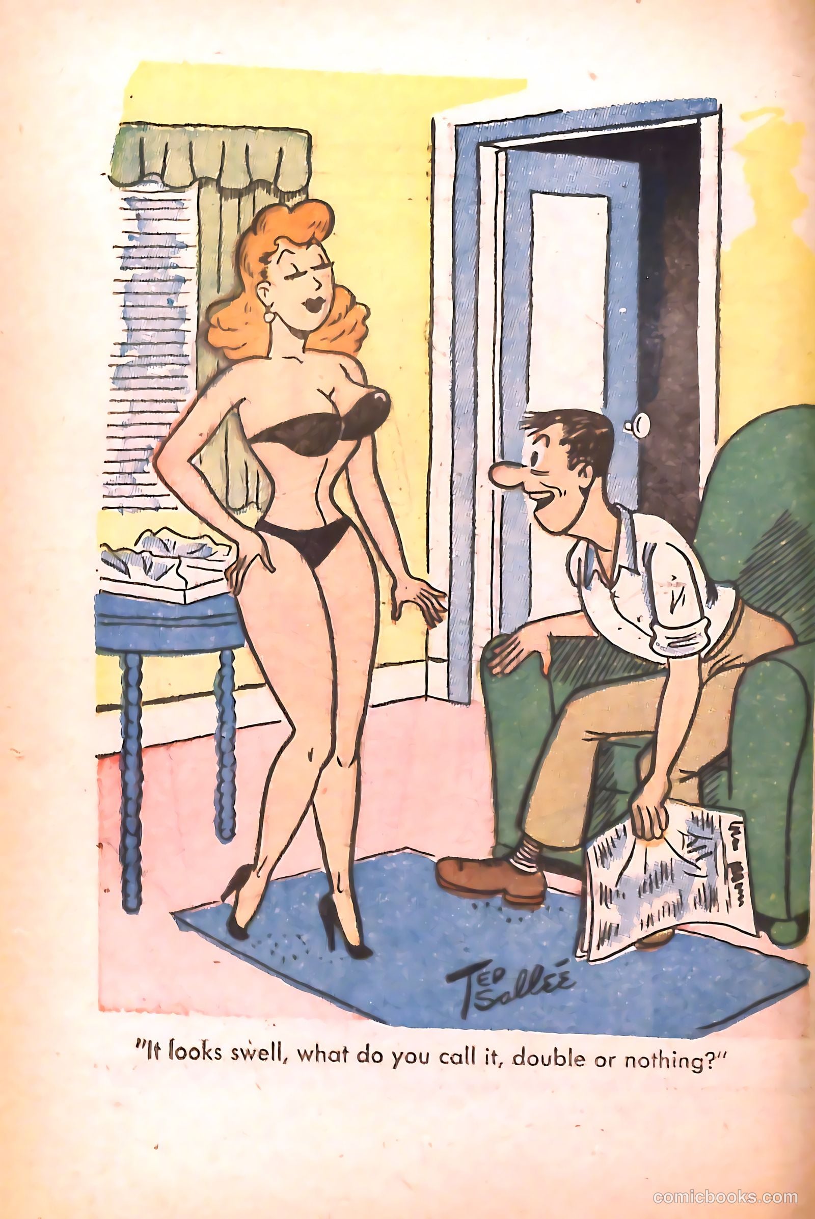 A-Laugh-a-Minnit #7 (1954) — page 64 of 100