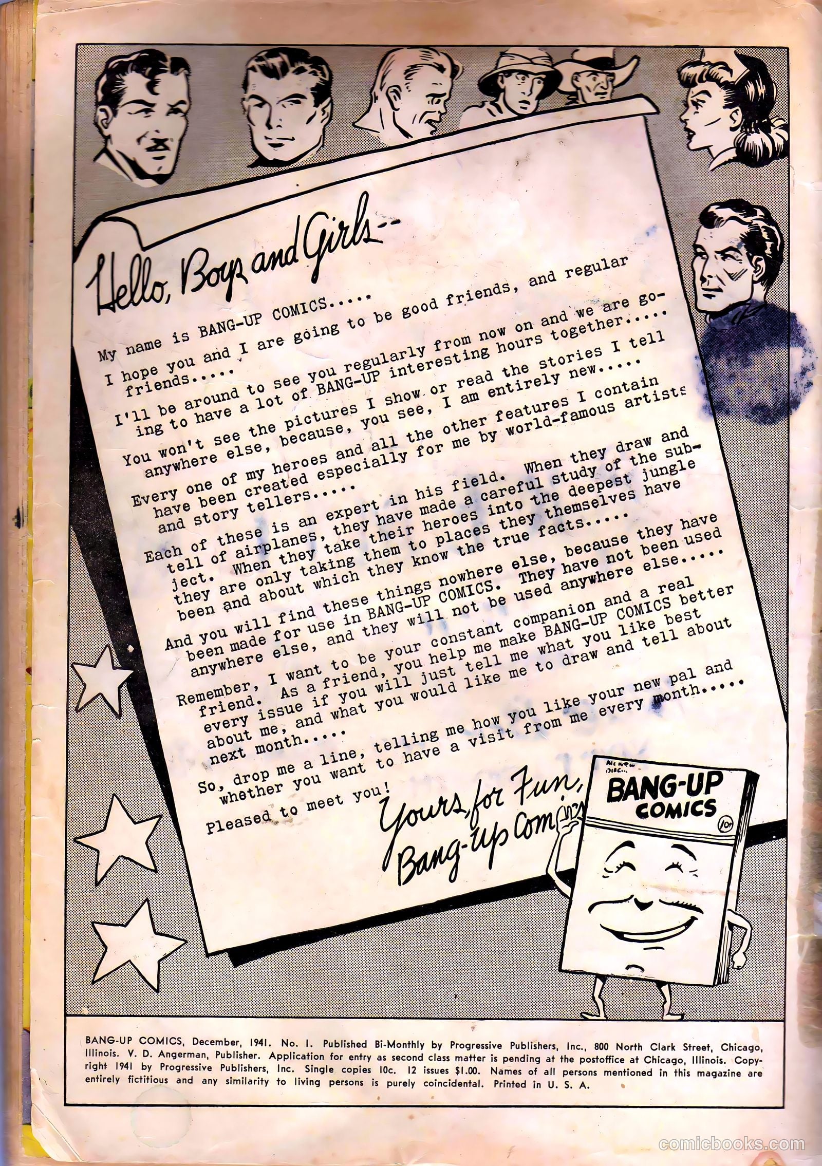 Bang-Up Comics #1 (1941) — page 3 of 69