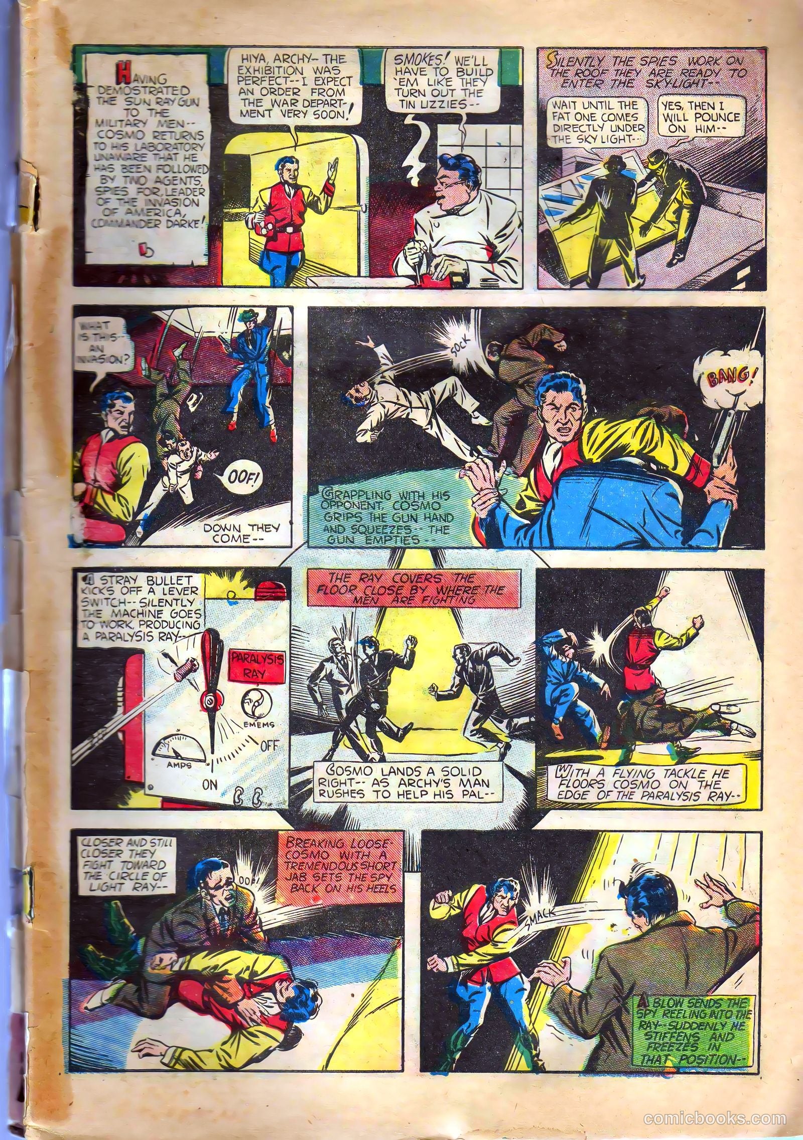 Bang-Up Comics #1 (1941) — page 6 of 69