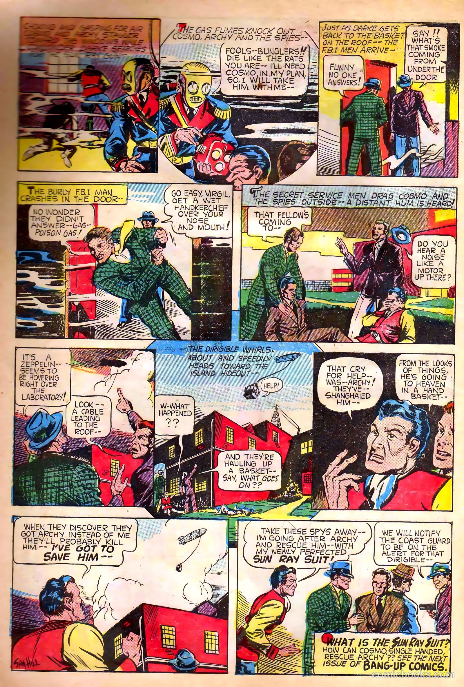 Bang-Up Comics #1 (1941) — page 9 of 69
