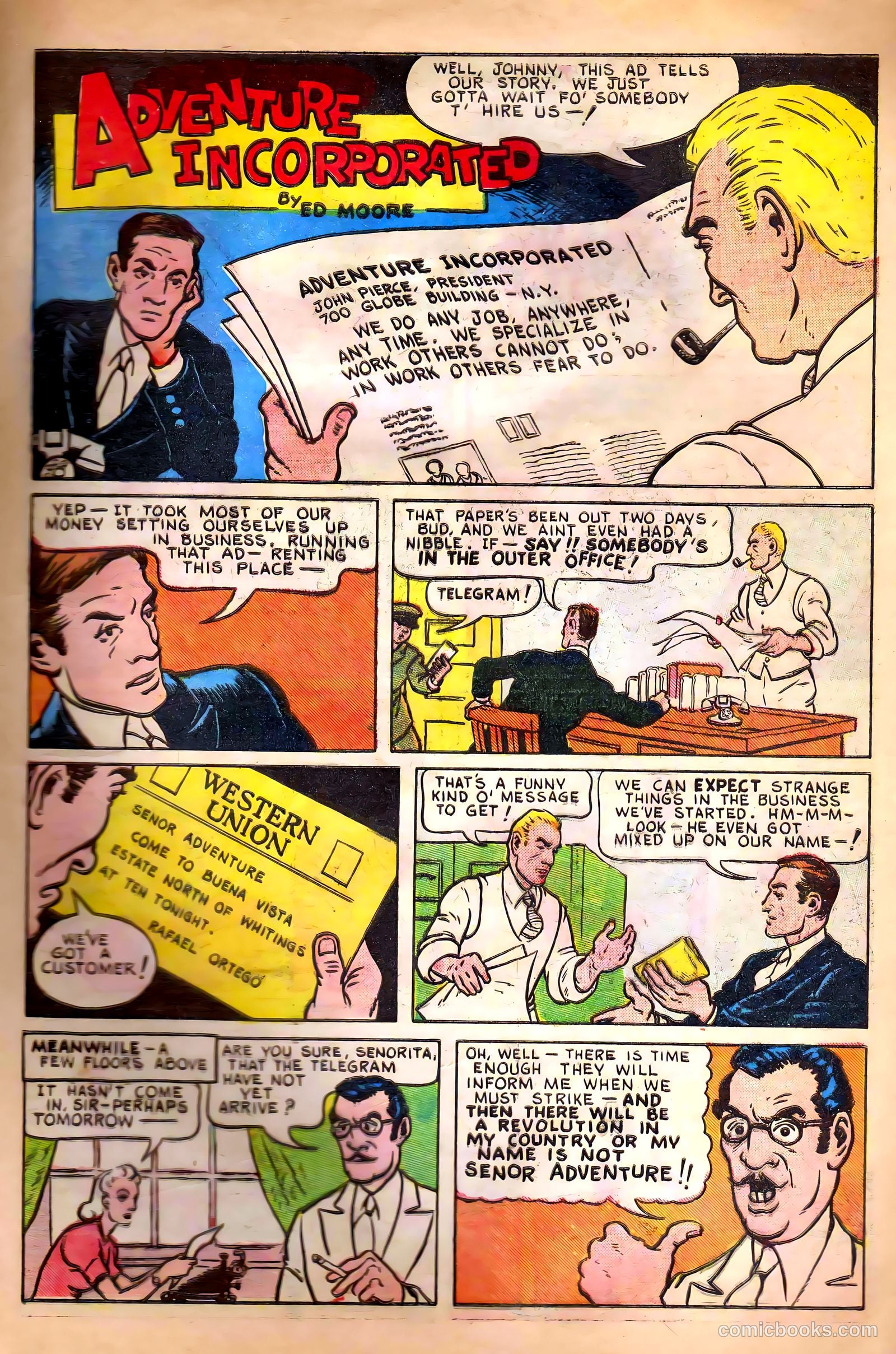 Bang-Up Comics #1 (1941) — page 10 of 69