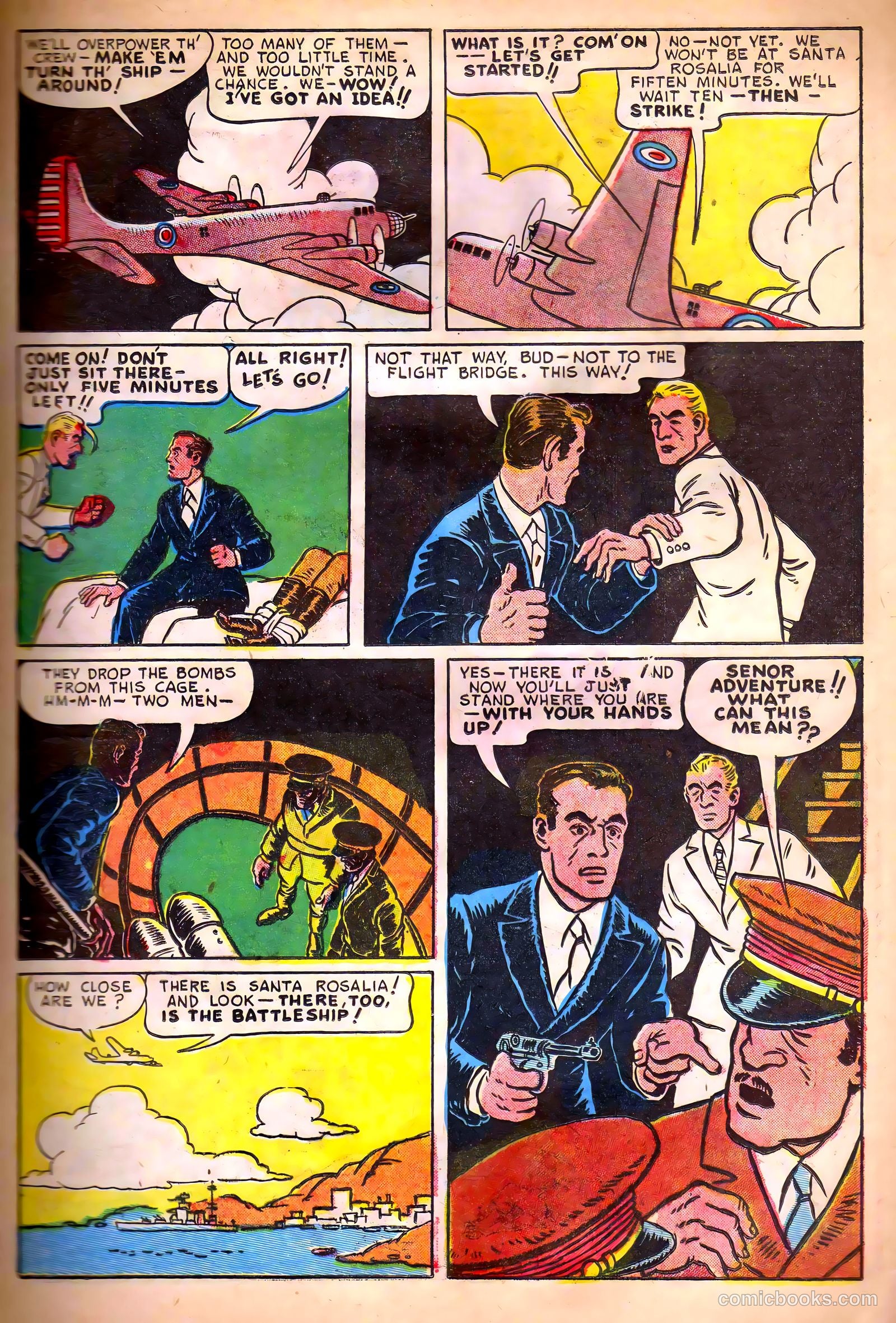 Bang-Up Comics #1 (1941) — page 16 of 69