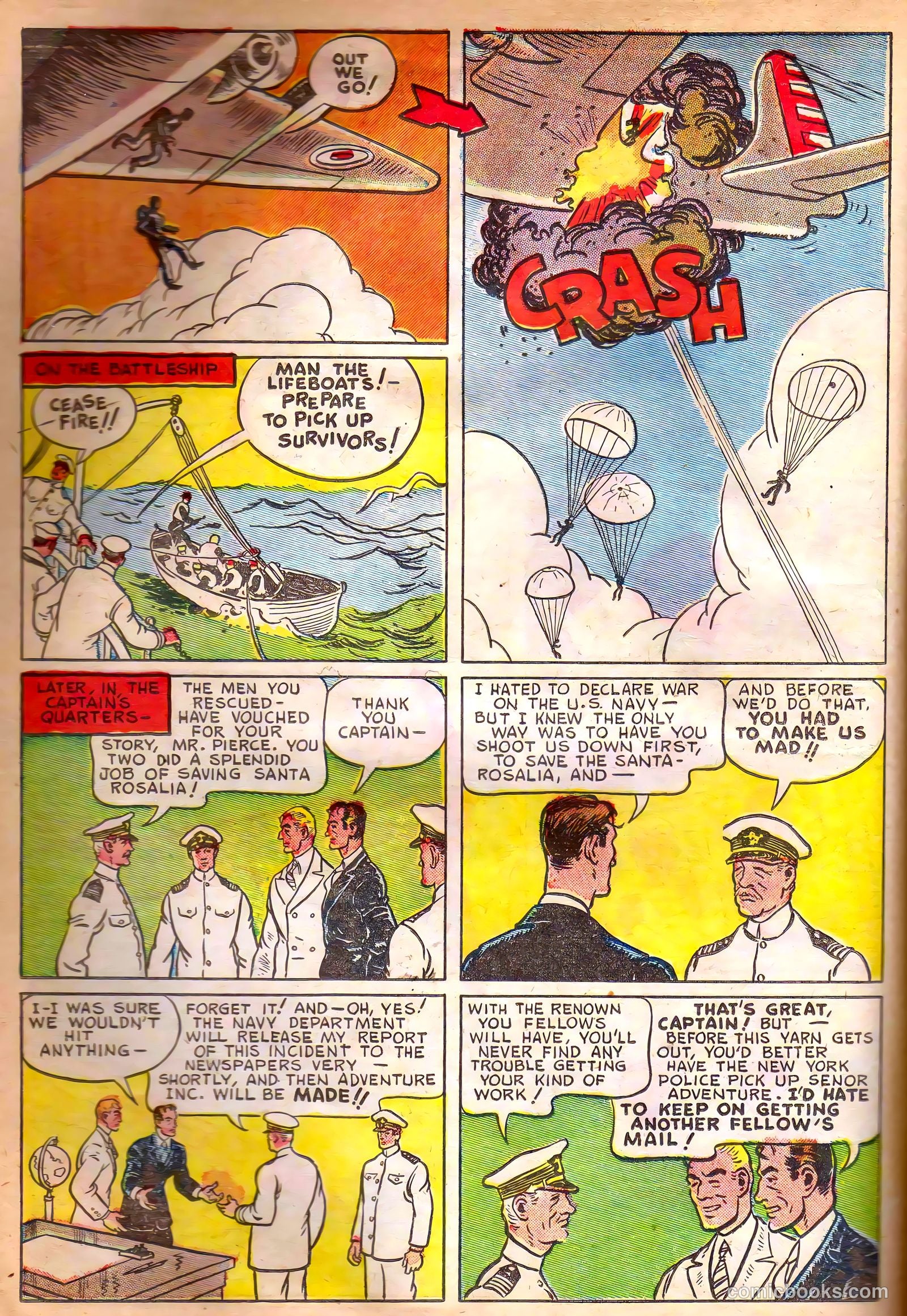 Bang-Up Comics #1 (1941) — page 19 of 69