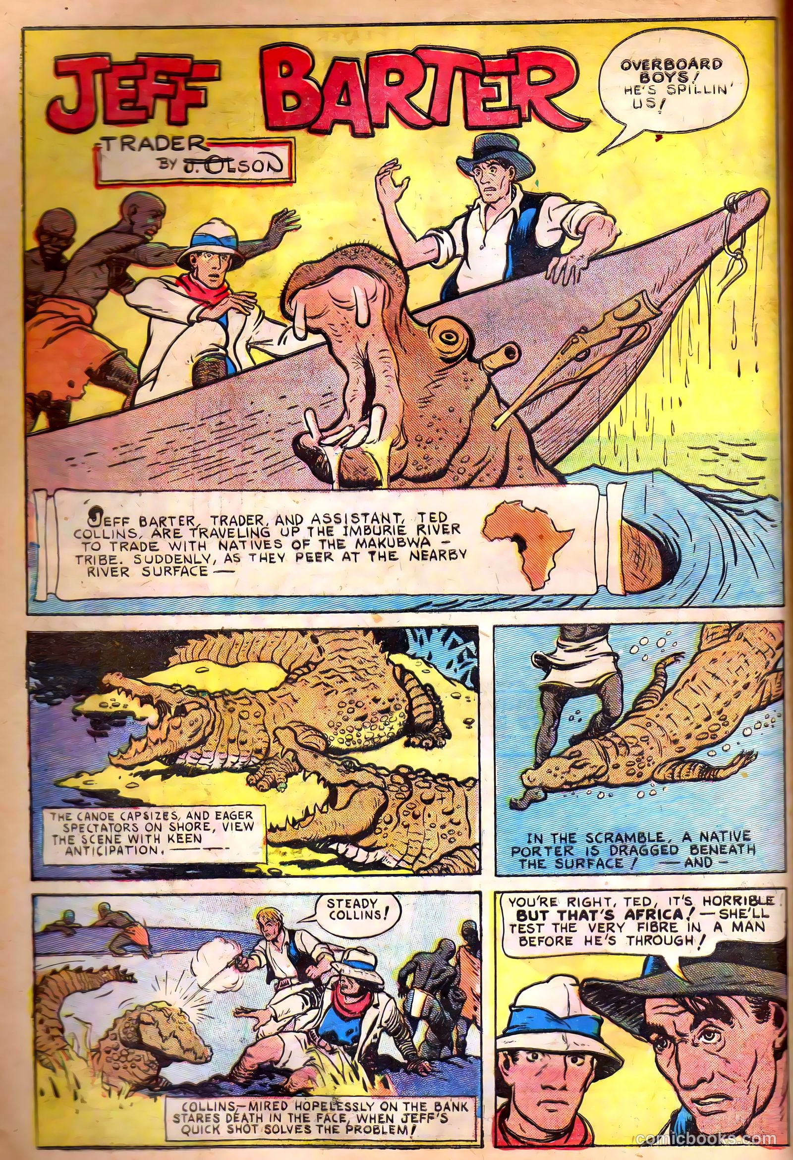 Bang-Up Comics #1 (1941) — page 21 of 69