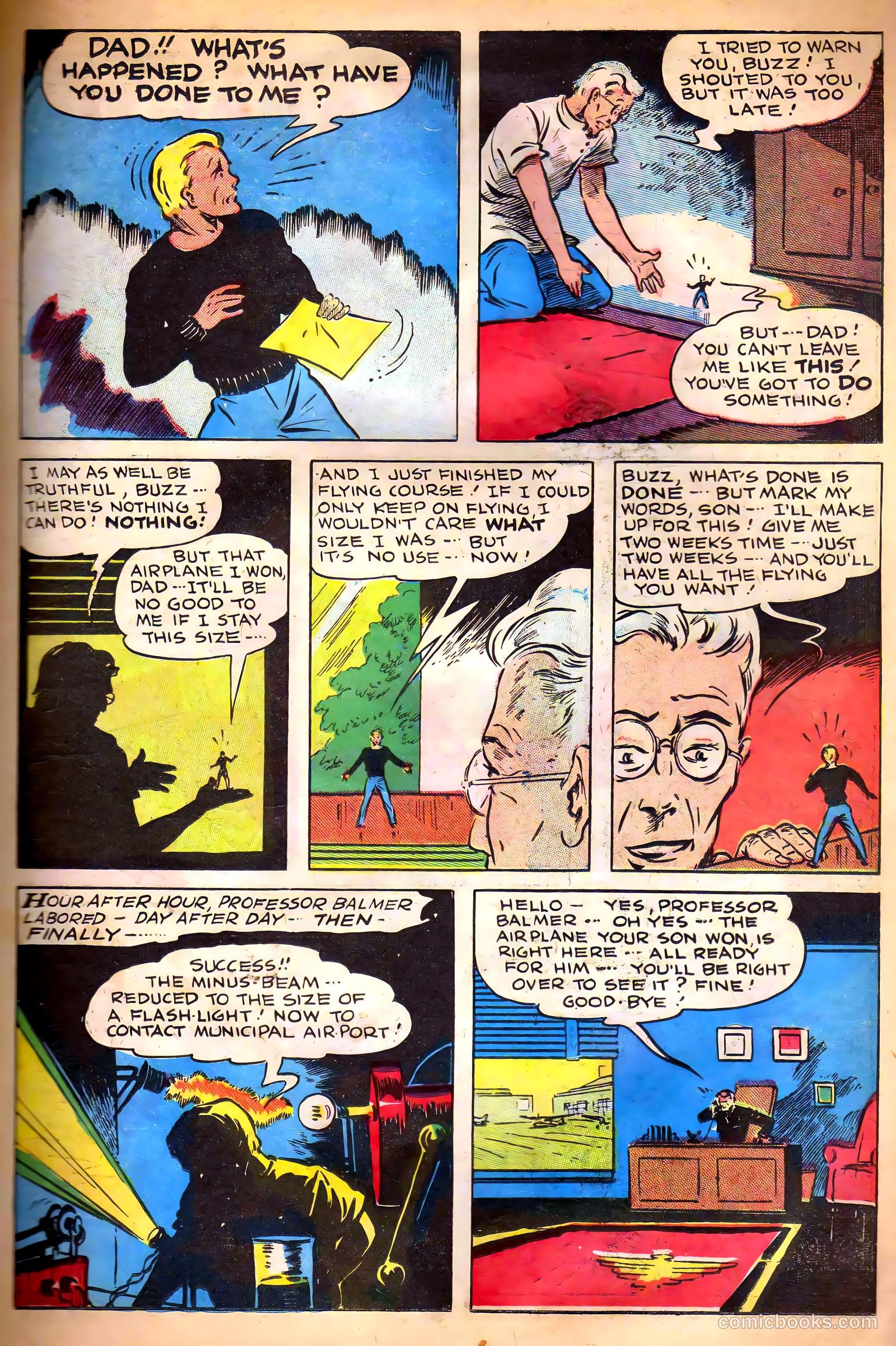 Bang-Up Comics #1 (1941) — page 28 of 69