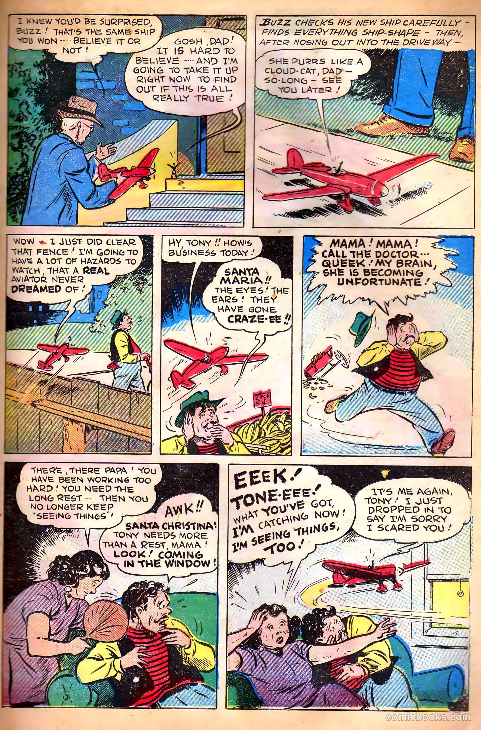 Bang-Up Comics #1 (1941) — page 30 of 69