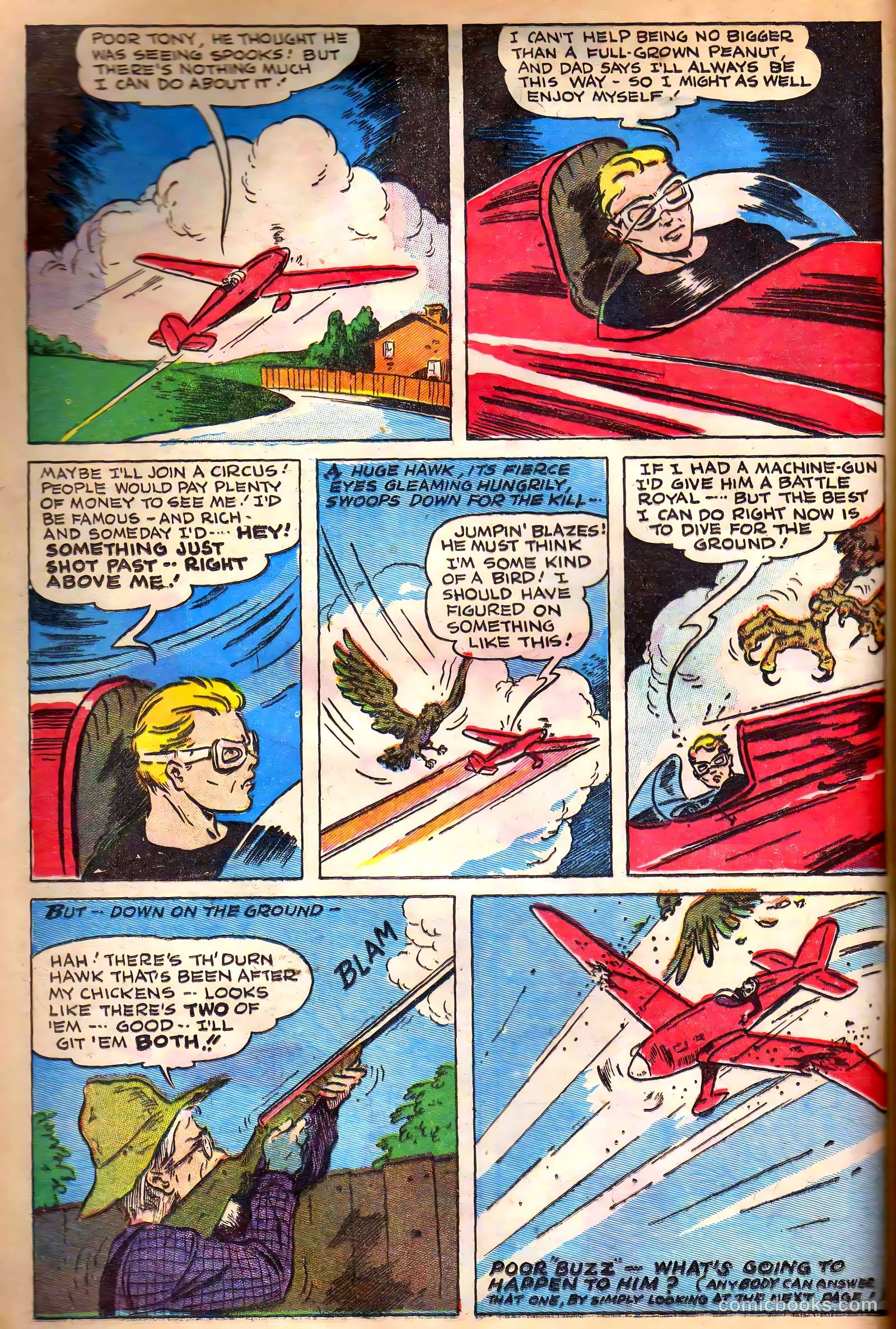 Bang-Up Comics #1 (1941) — page 31 of 69