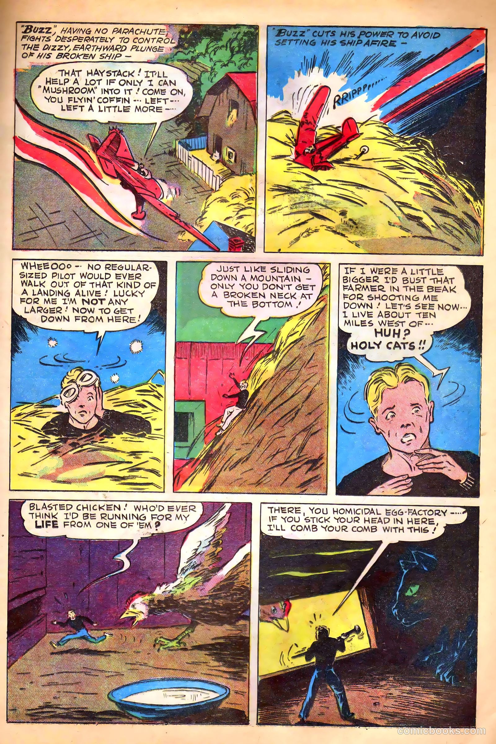 Bang-Up Comics #1 (1941) — page 32 of 69