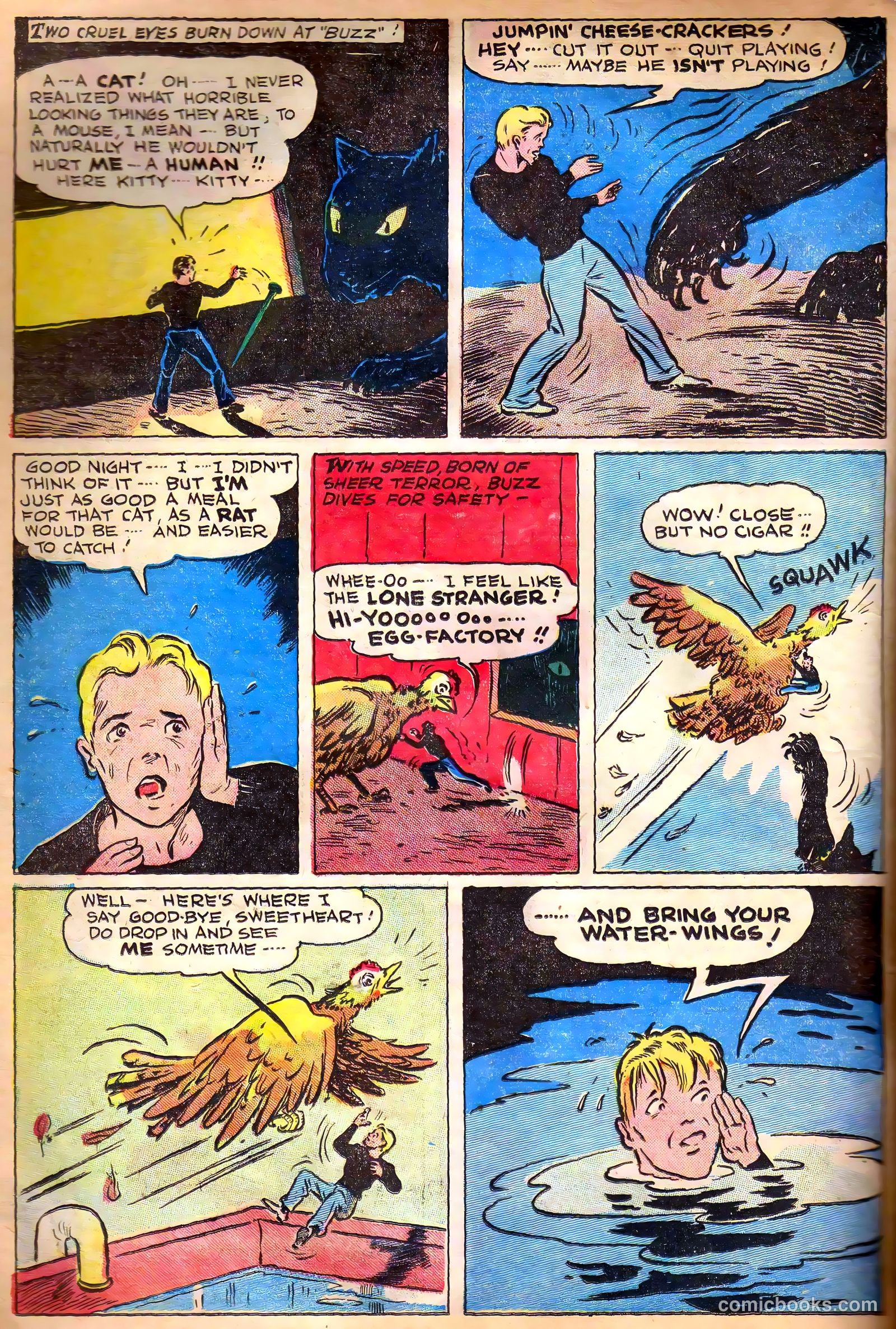 Bang-Up Comics #1 (1941) — page 33 of 69