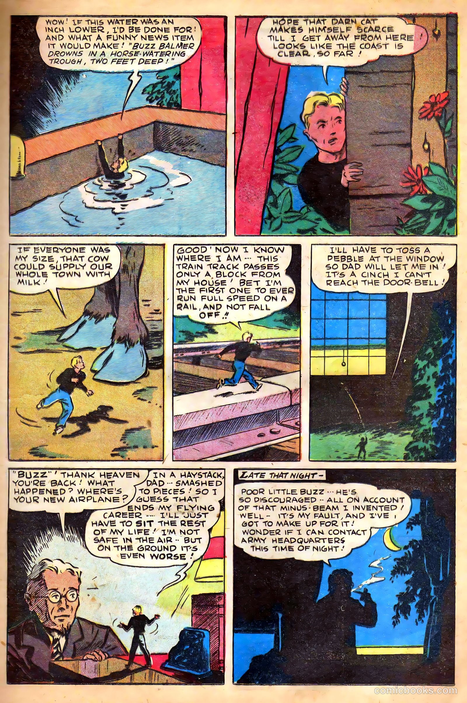 Bang-Up Comics #1 (1941) — page 34 of 69