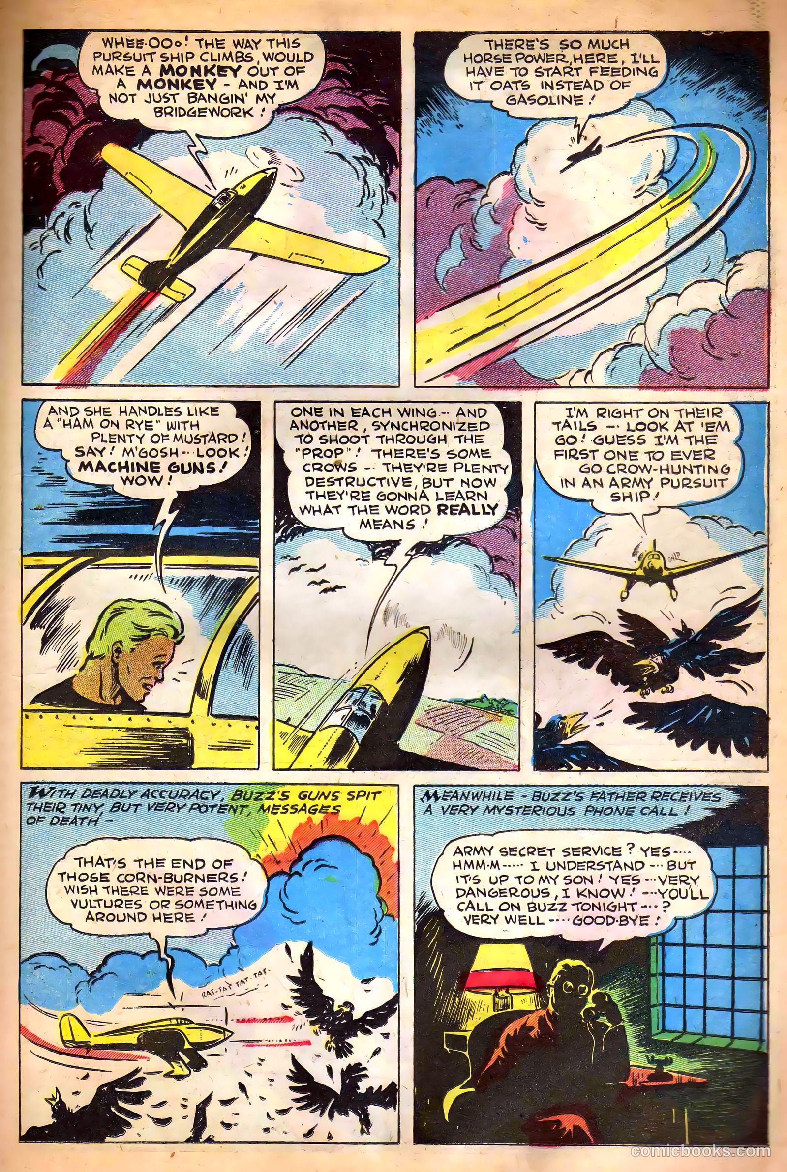 Bang-Up Comics #1 (1941) — page 36 of 69