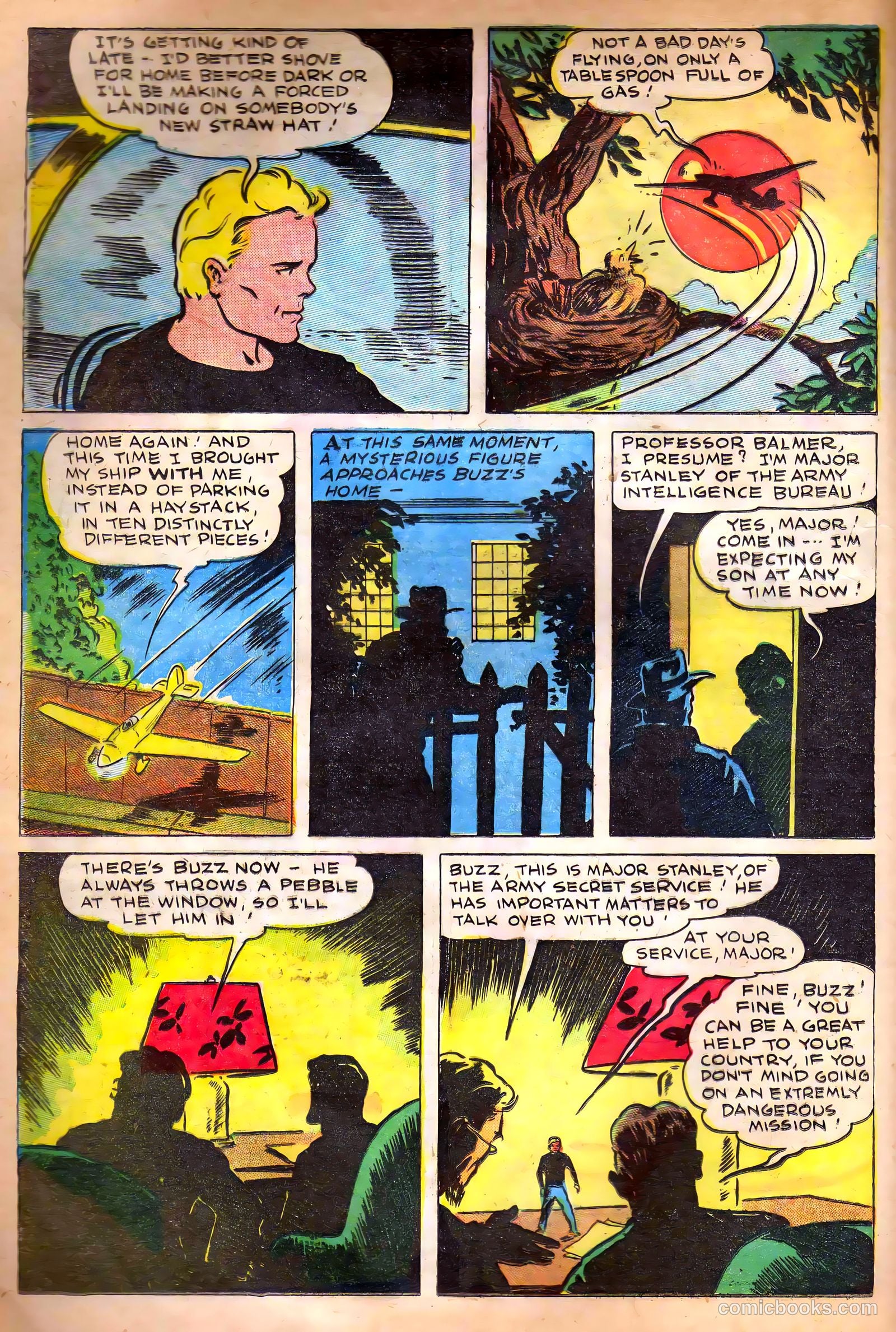 Bang-Up Comics #1 (1941) — page 37 of 69