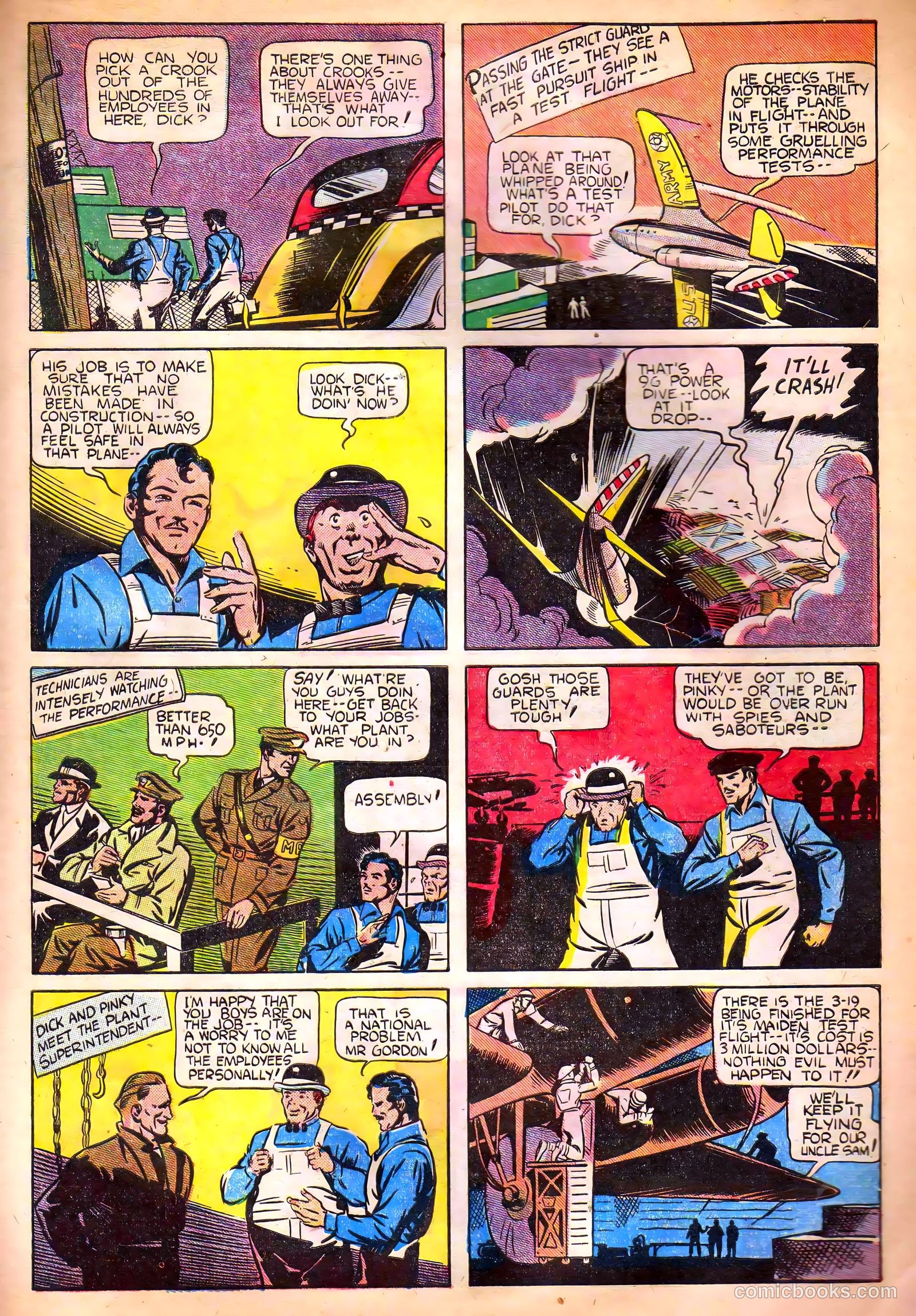 Bang-Up Comics #1 (1941) — page 46 of 69