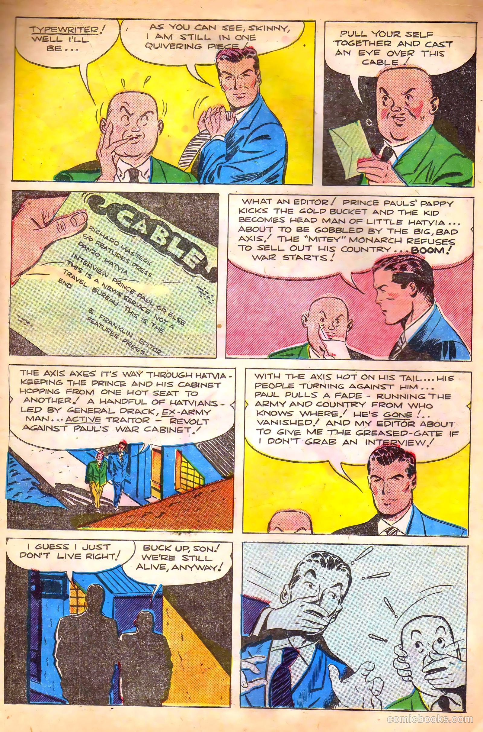 Bang-Up Comics #1 (1941) — page 52 of 69