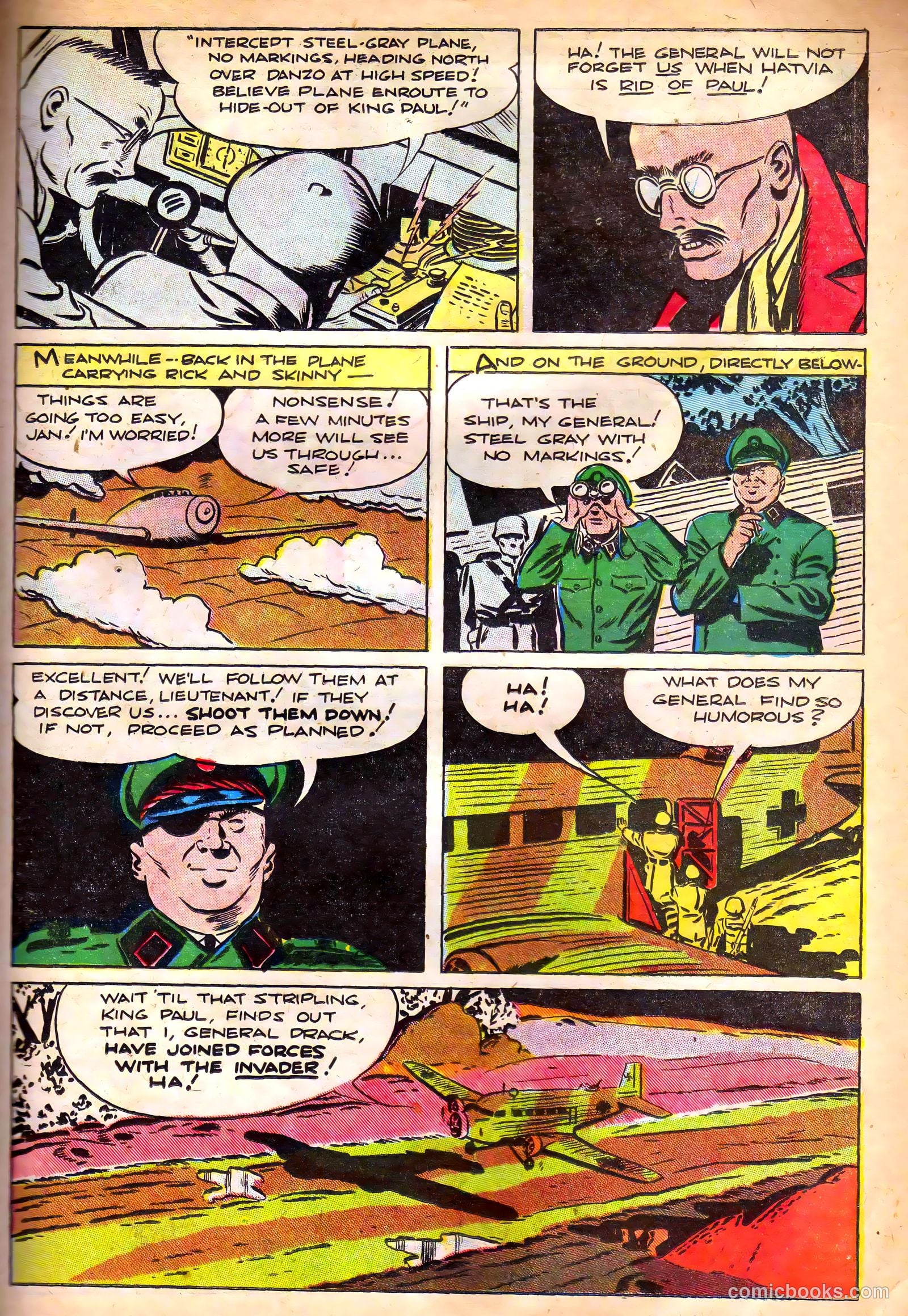 Bang-Up Comics #1 (1941) — page 54 of 69