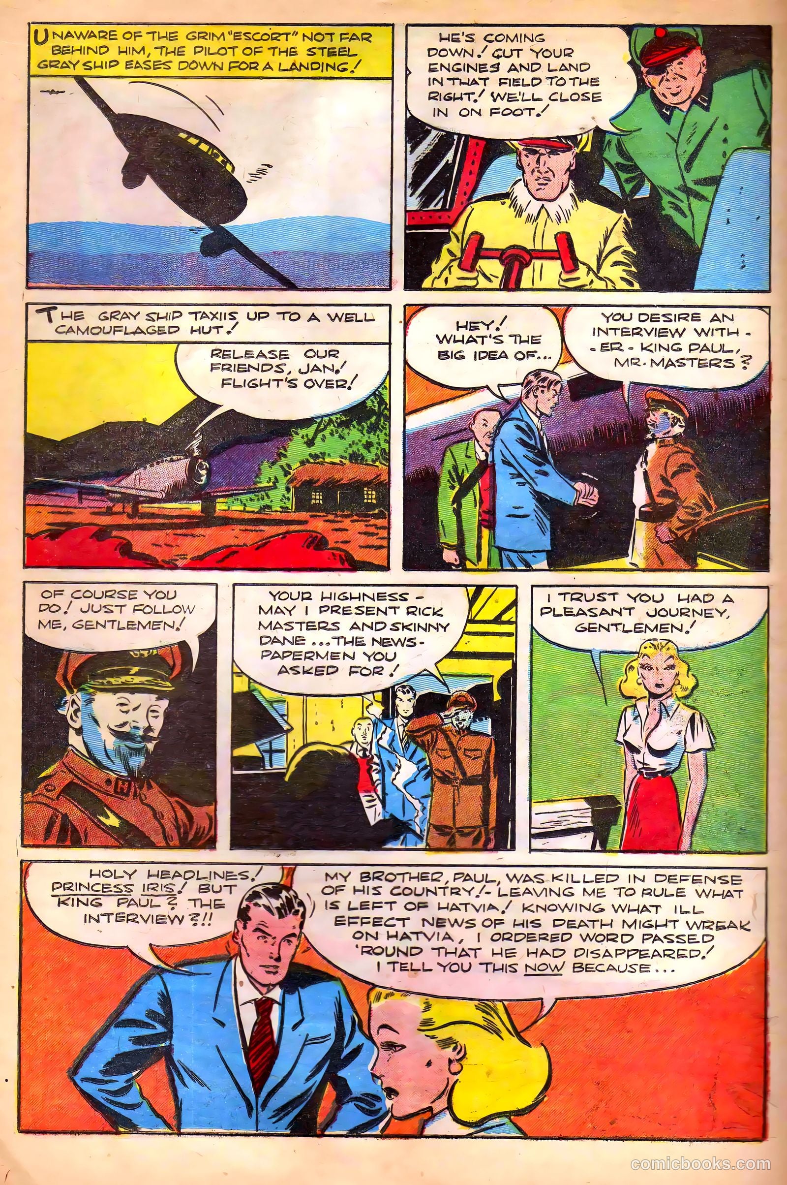 Bang-Up Comics #1 (1941) — page 55 of 69