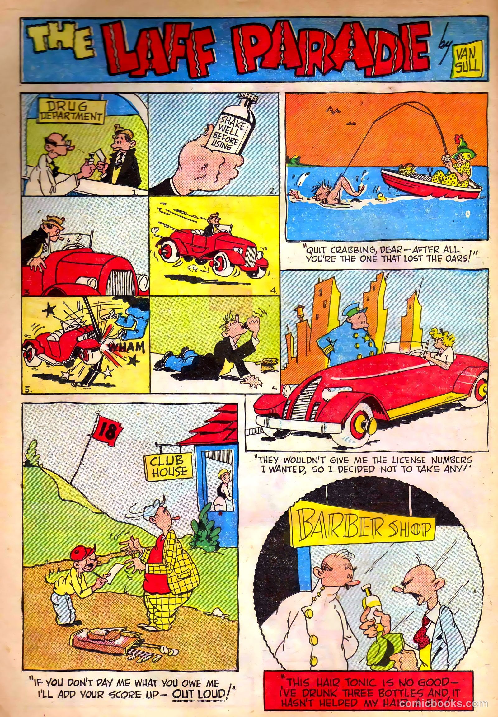 Bang-Up Comics #1 (1941) — page 57 of 69