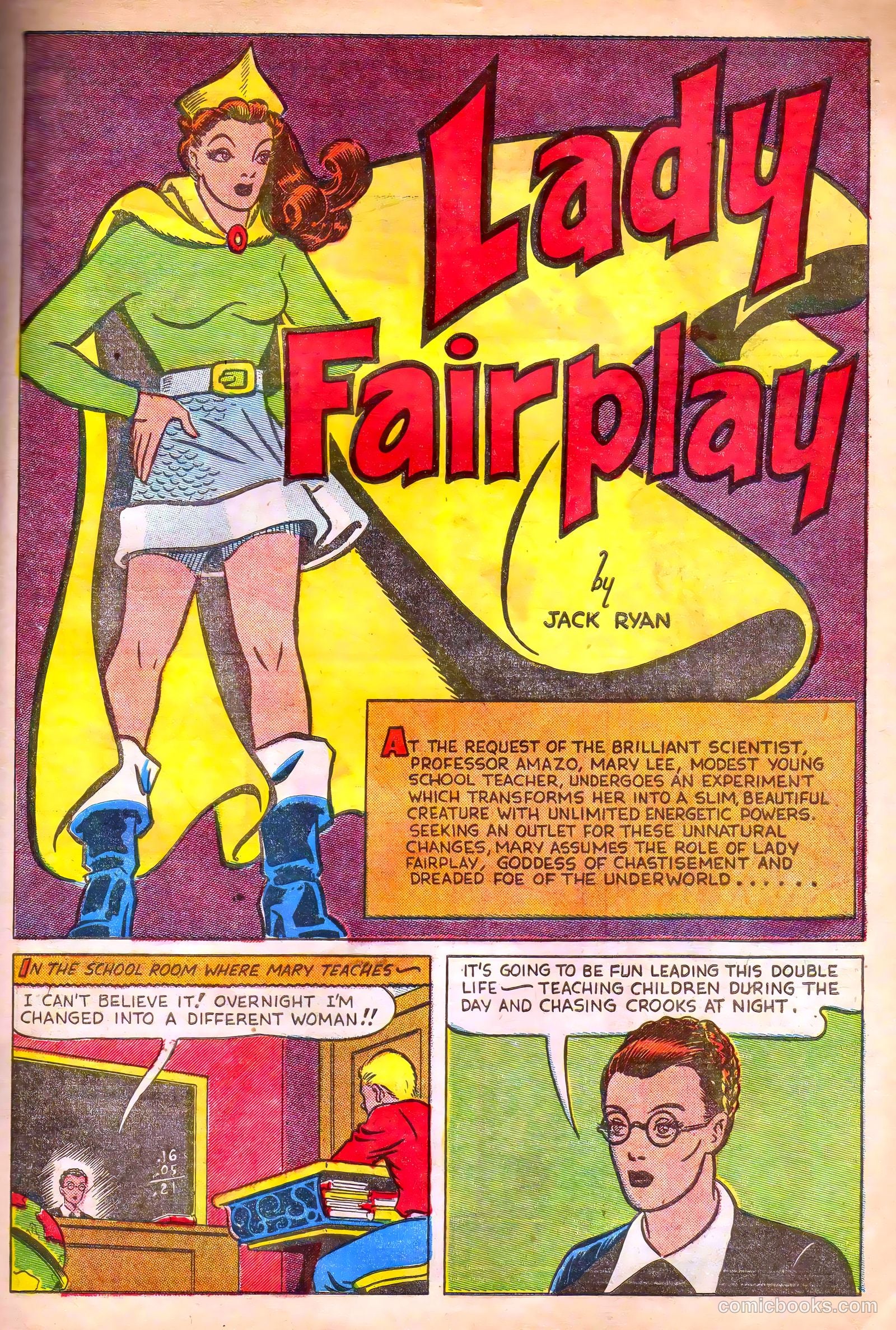Bang-Up Comics #1 (1941) — page 60 of 69