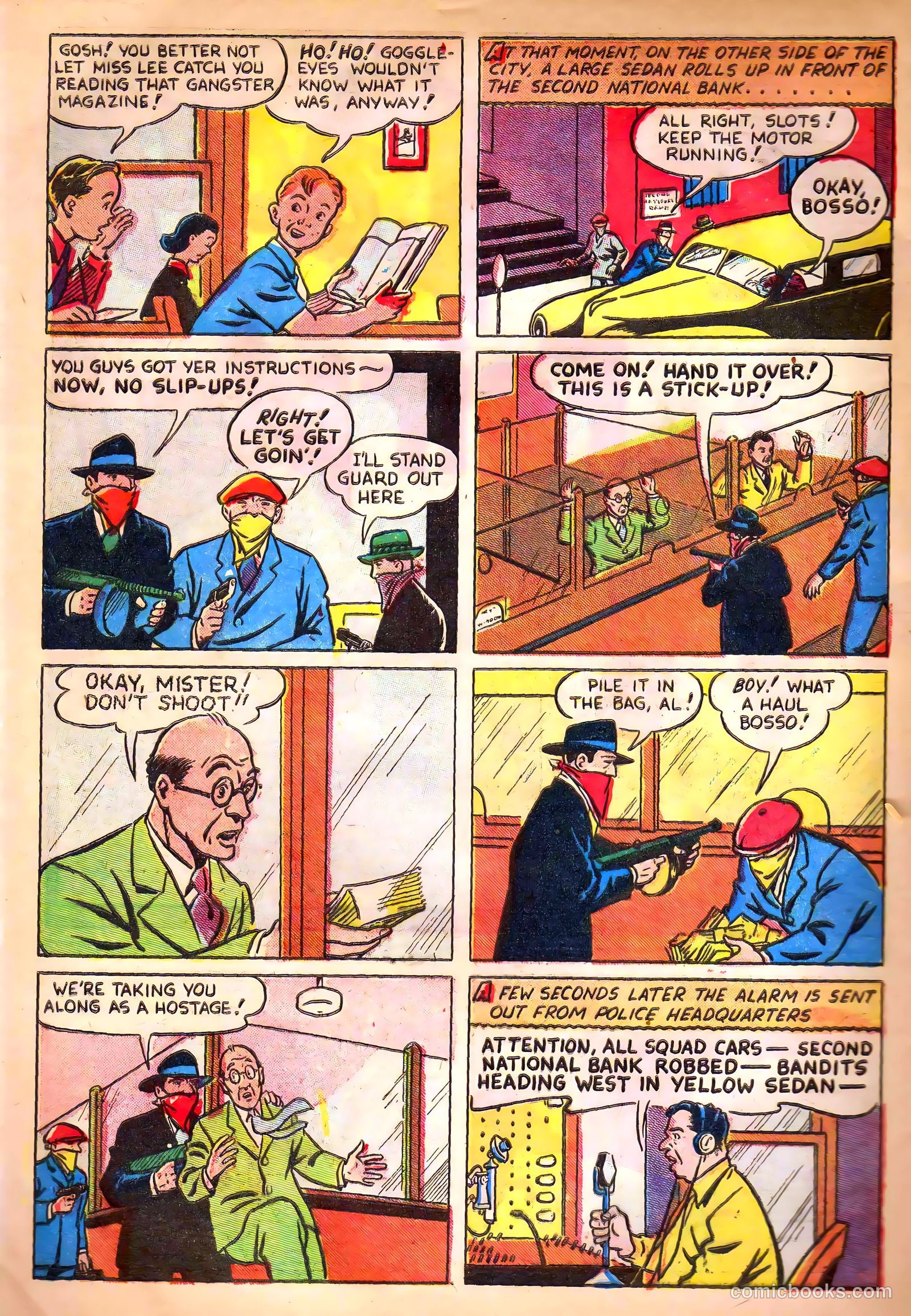 Bang-Up Comics #1 (1941) — page 61 of 69
