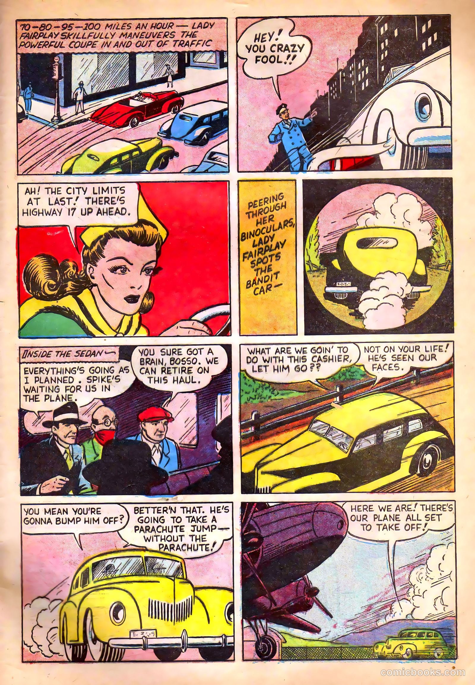 Bang-Up Comics #1 (1941) — page 64 of 69
