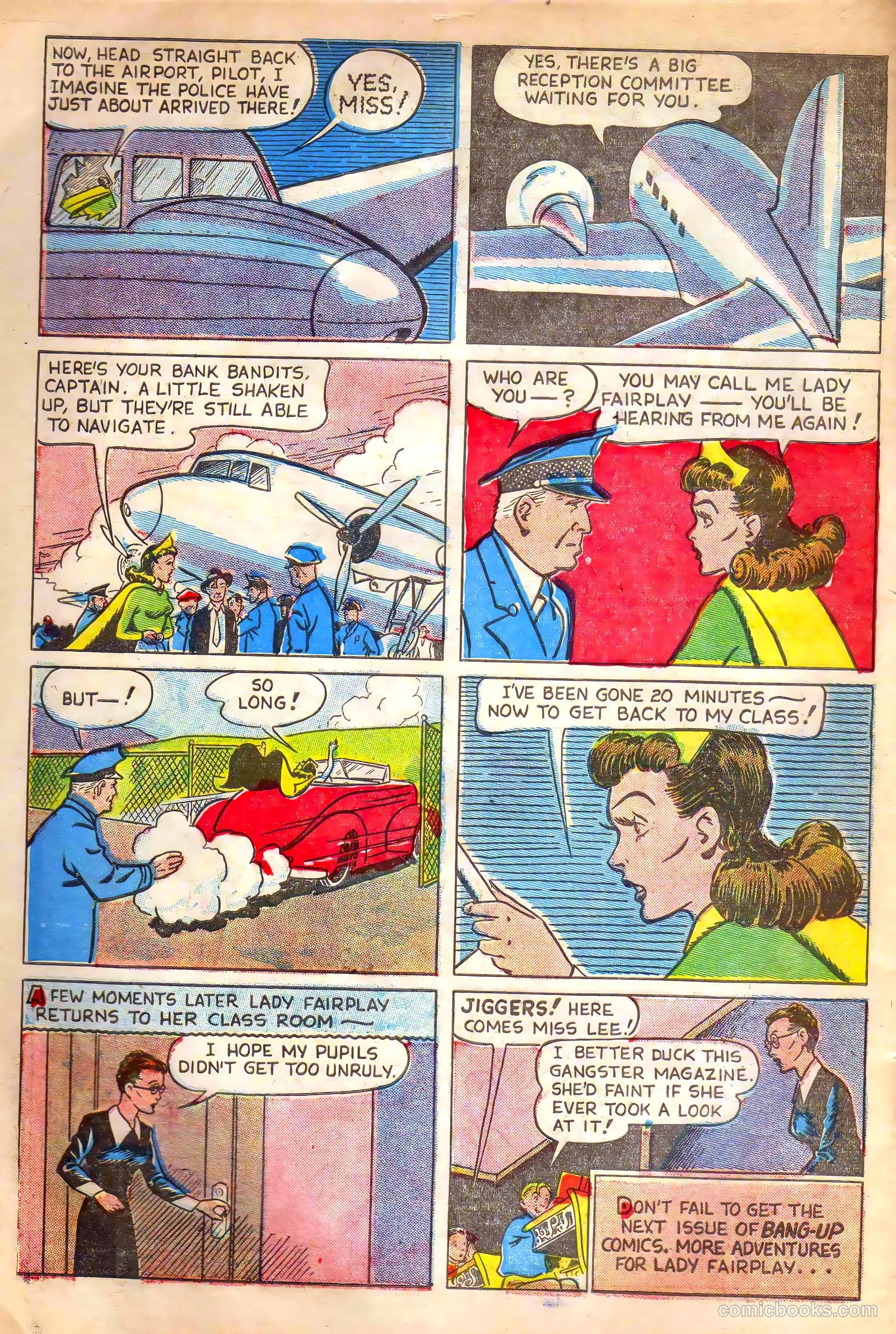 Bang-Up Comics #1 (1941) — page 67 of 69