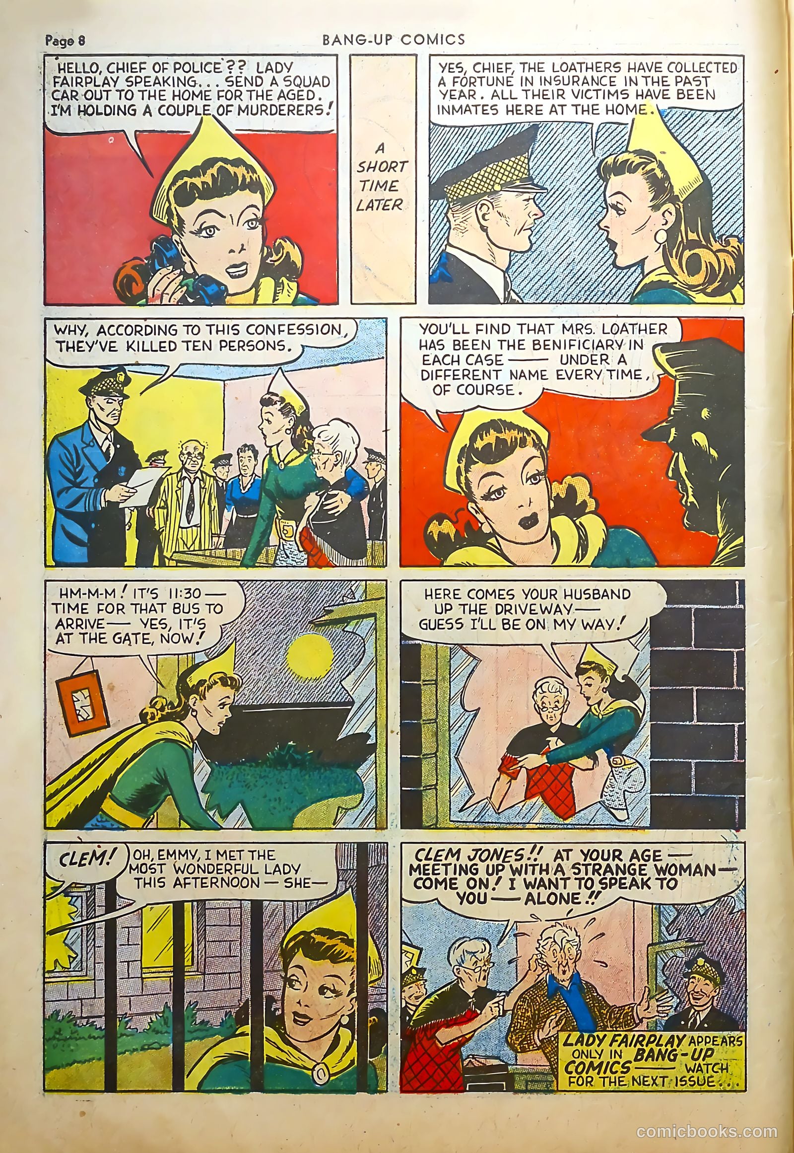 Bang-Up Comics #2 (1942) — page 9 of 66