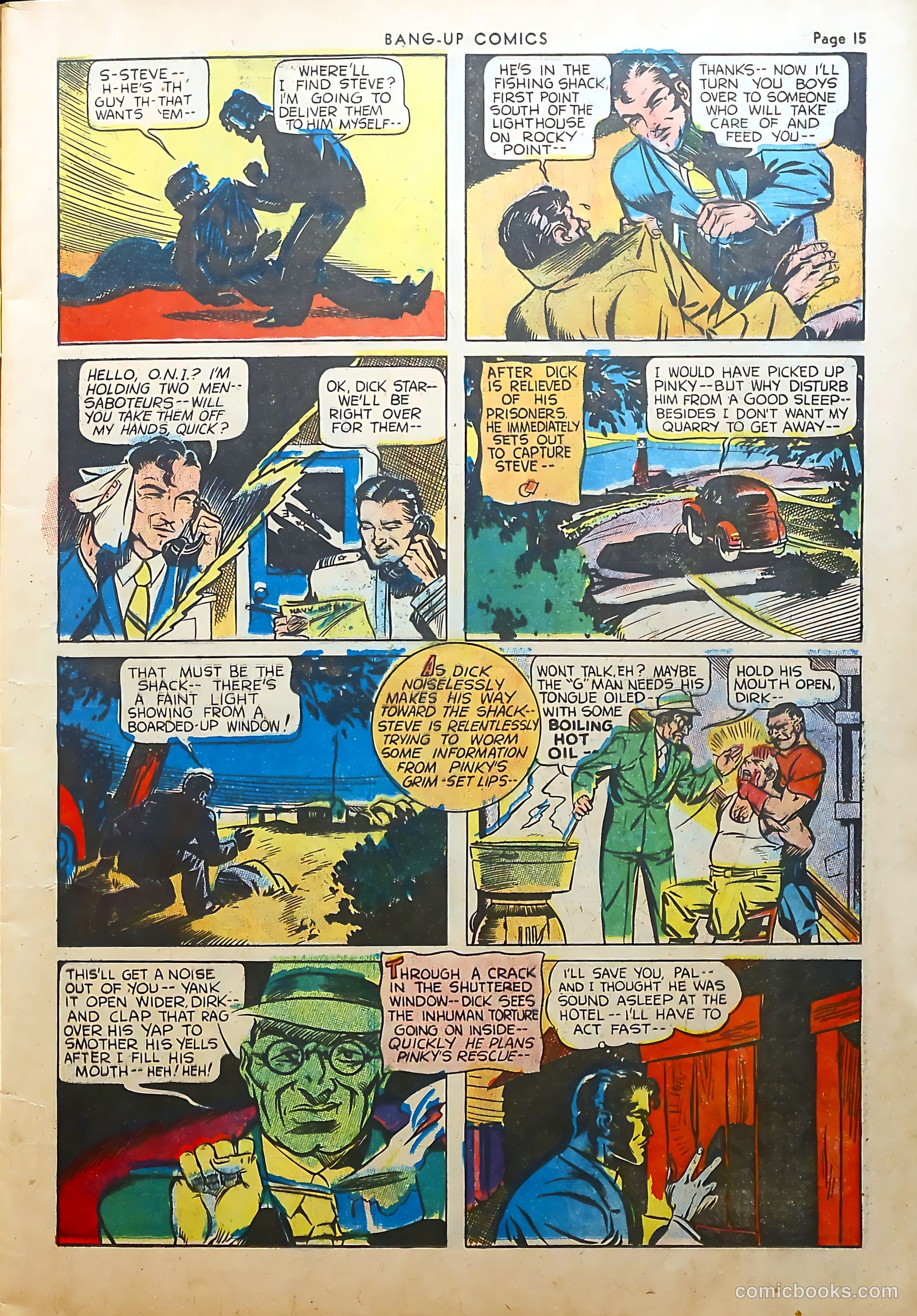 Bang-Up Comics #2 (1942) — page 16 of 66