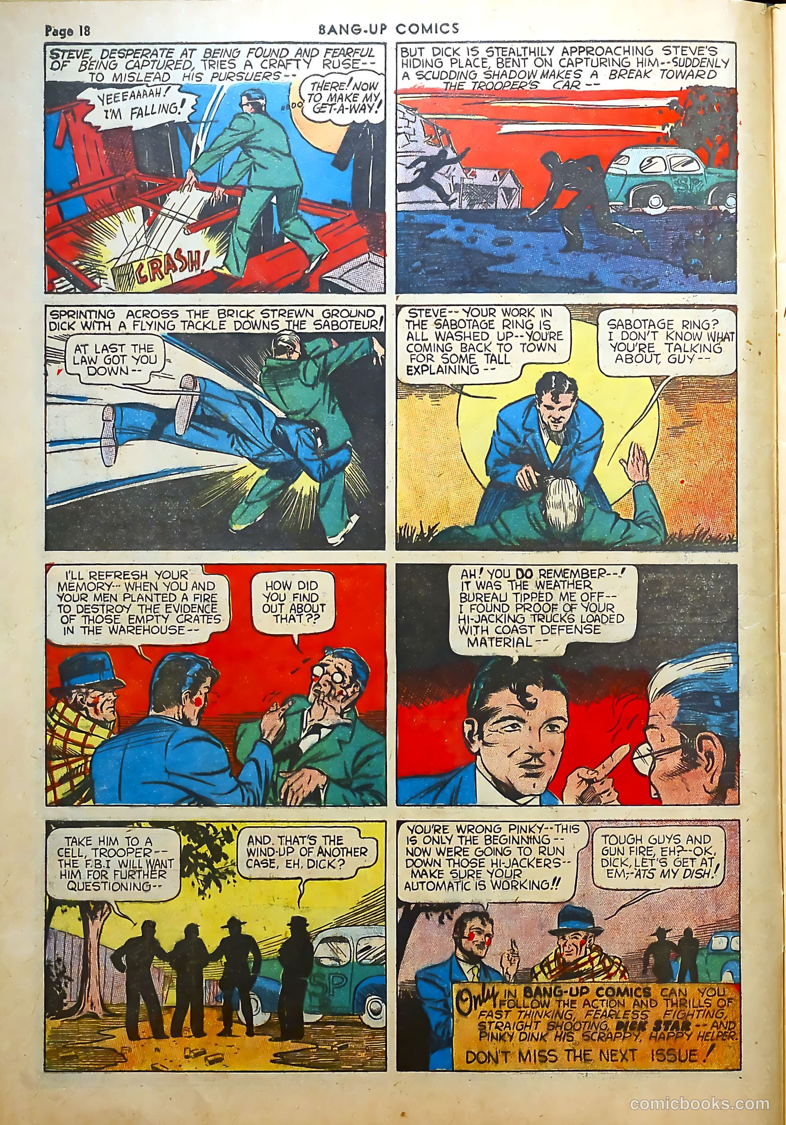 Bang-Up Comics #2 (1942) — page 19 of 66