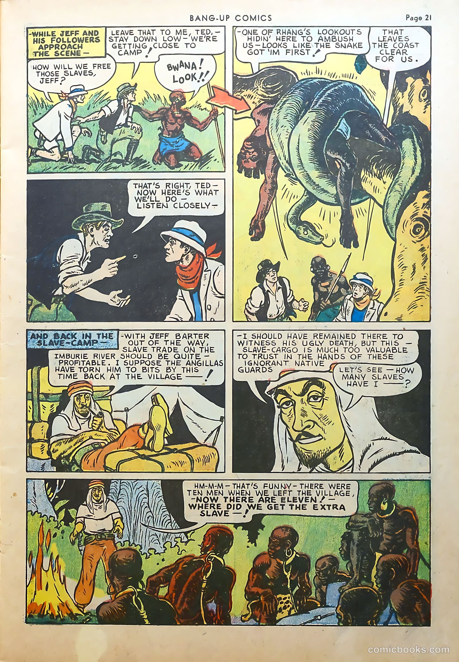 Bang-Up Comics #2 (1942) — page 22 of 66