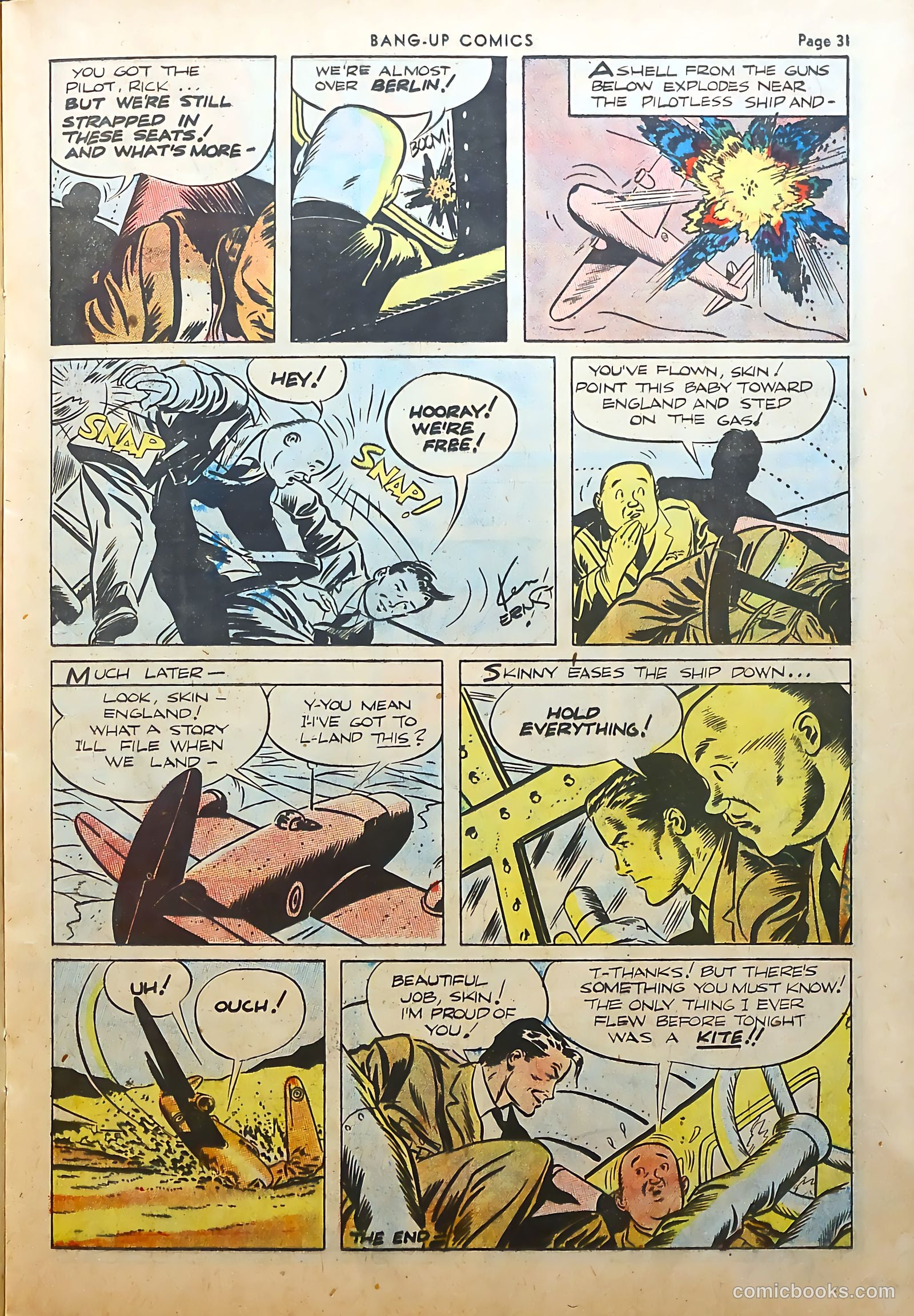 Bang-Up Comics #2 (1942) — page 32 of 66