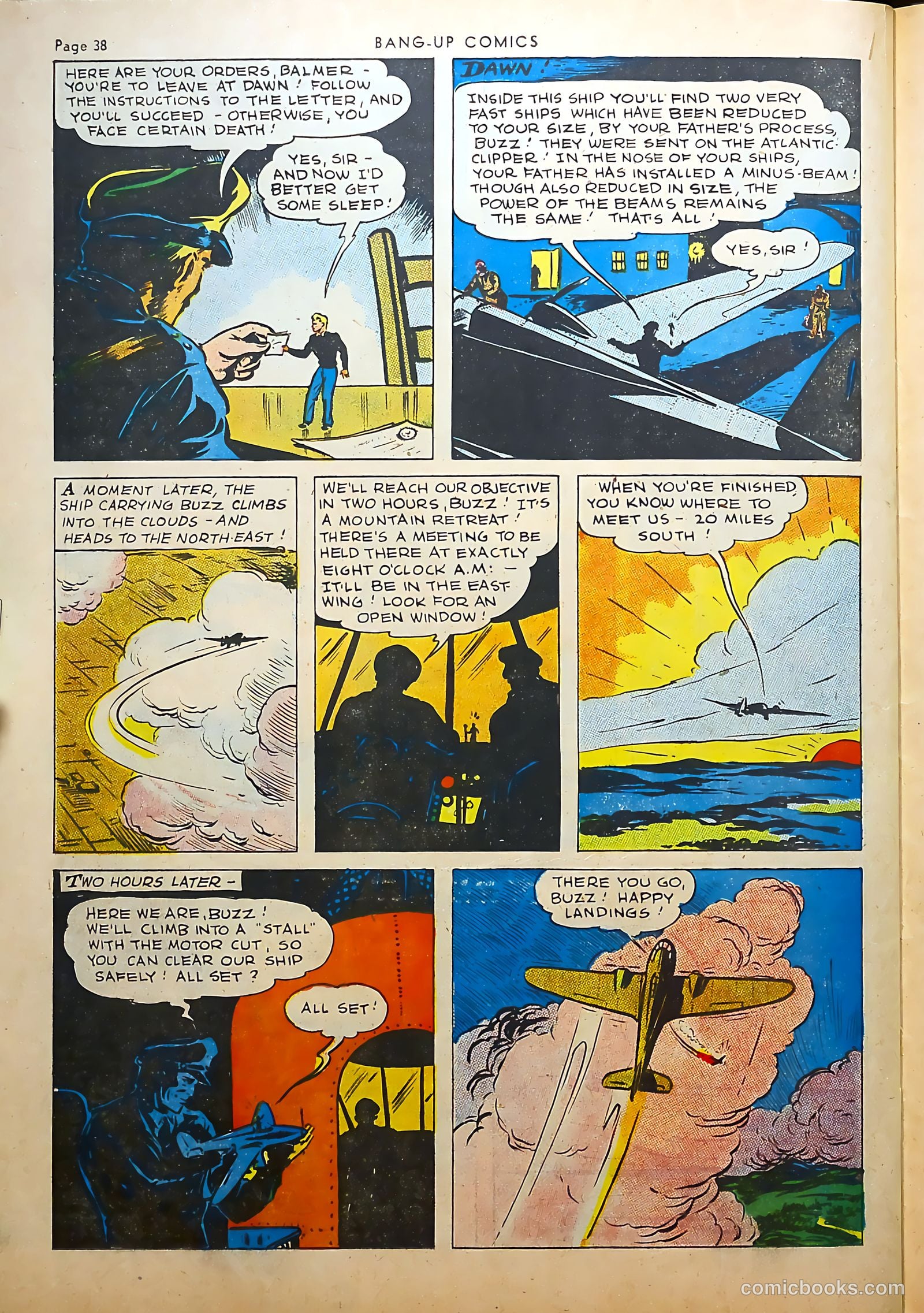Bang-Up Comics #2 (1942) — page 39 of 66