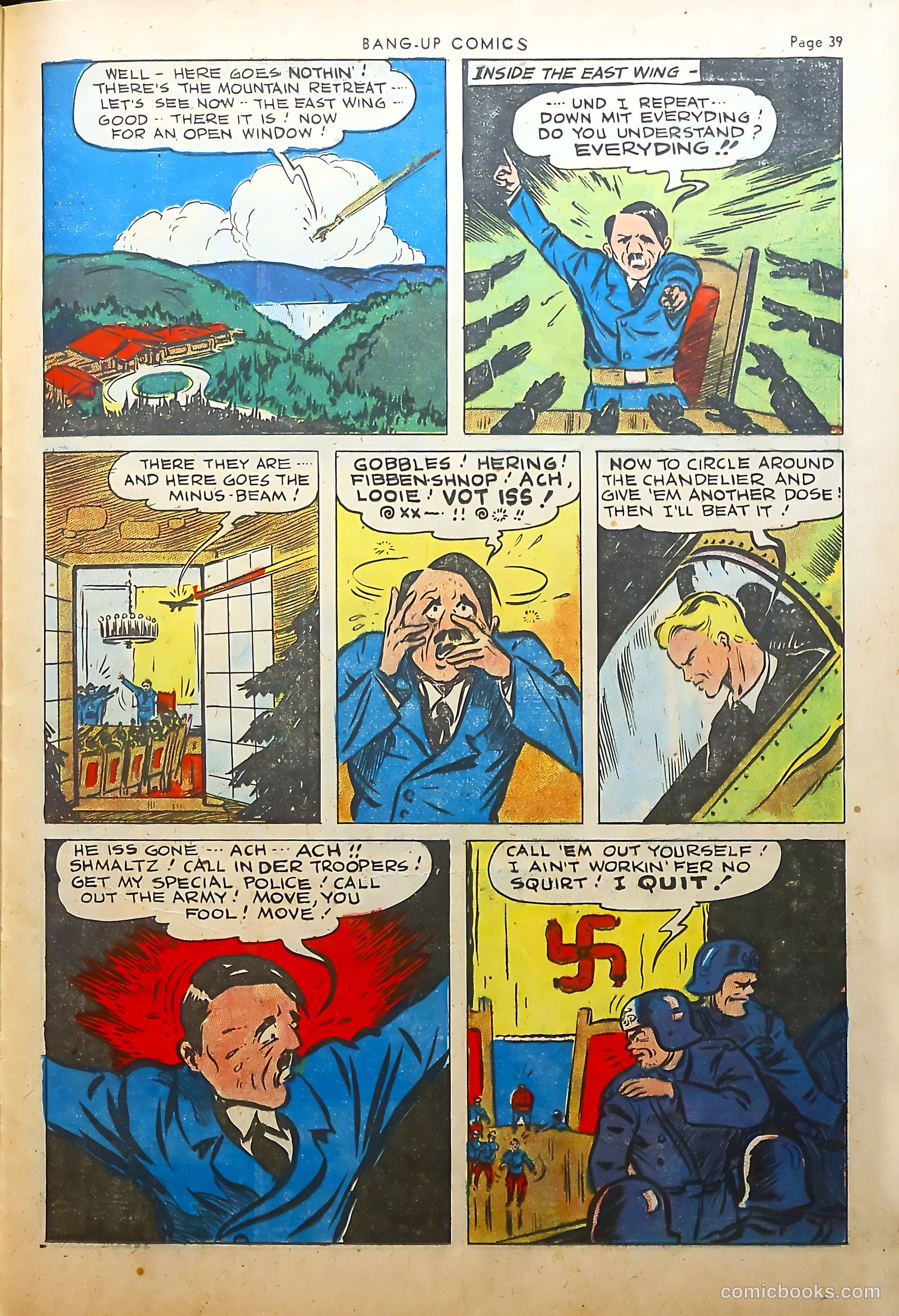 Bang-Up Comics #2 (1942) — page 40 of 66
