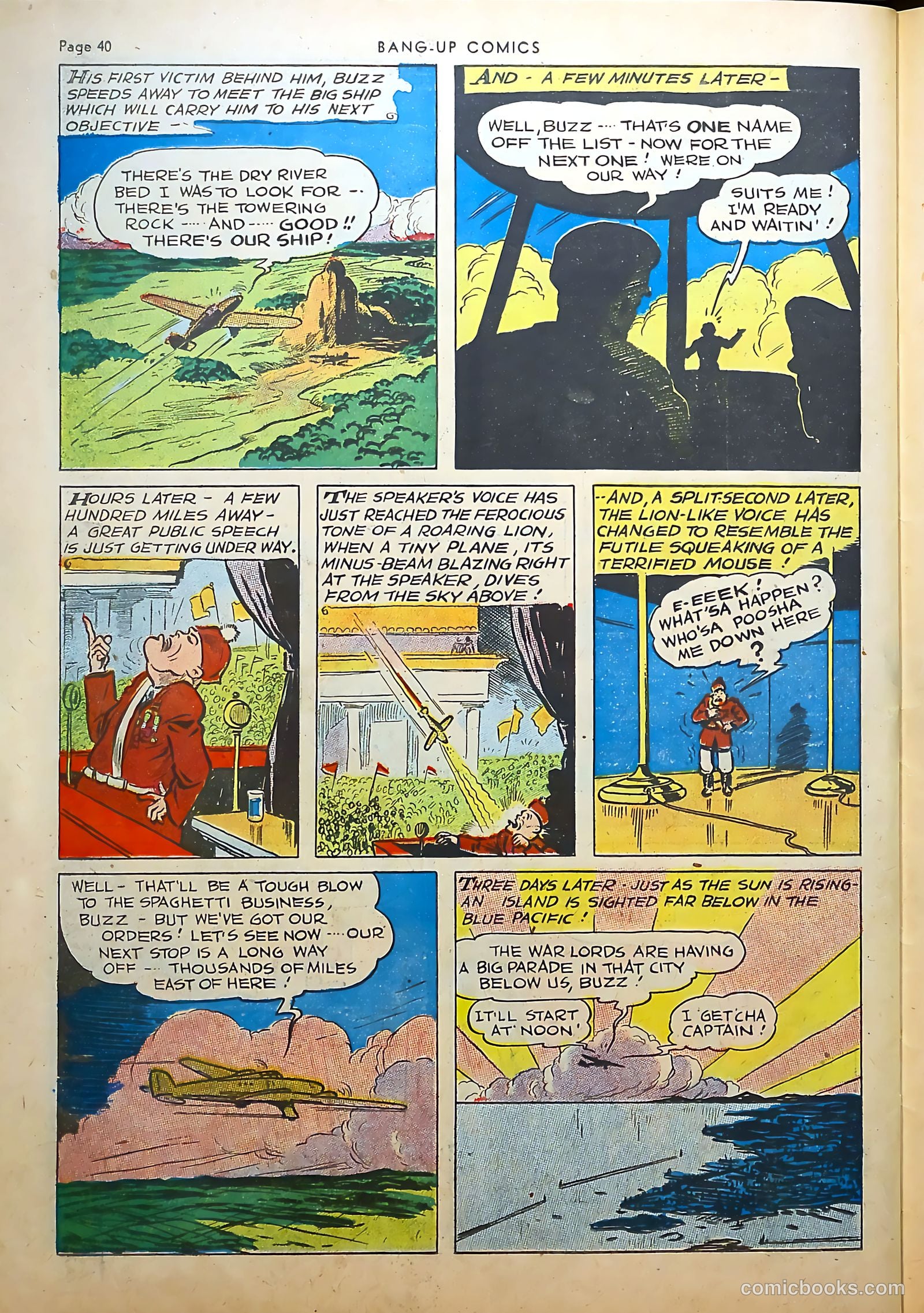 Bang-Up Comics #2 (1942) — page 41 of 66