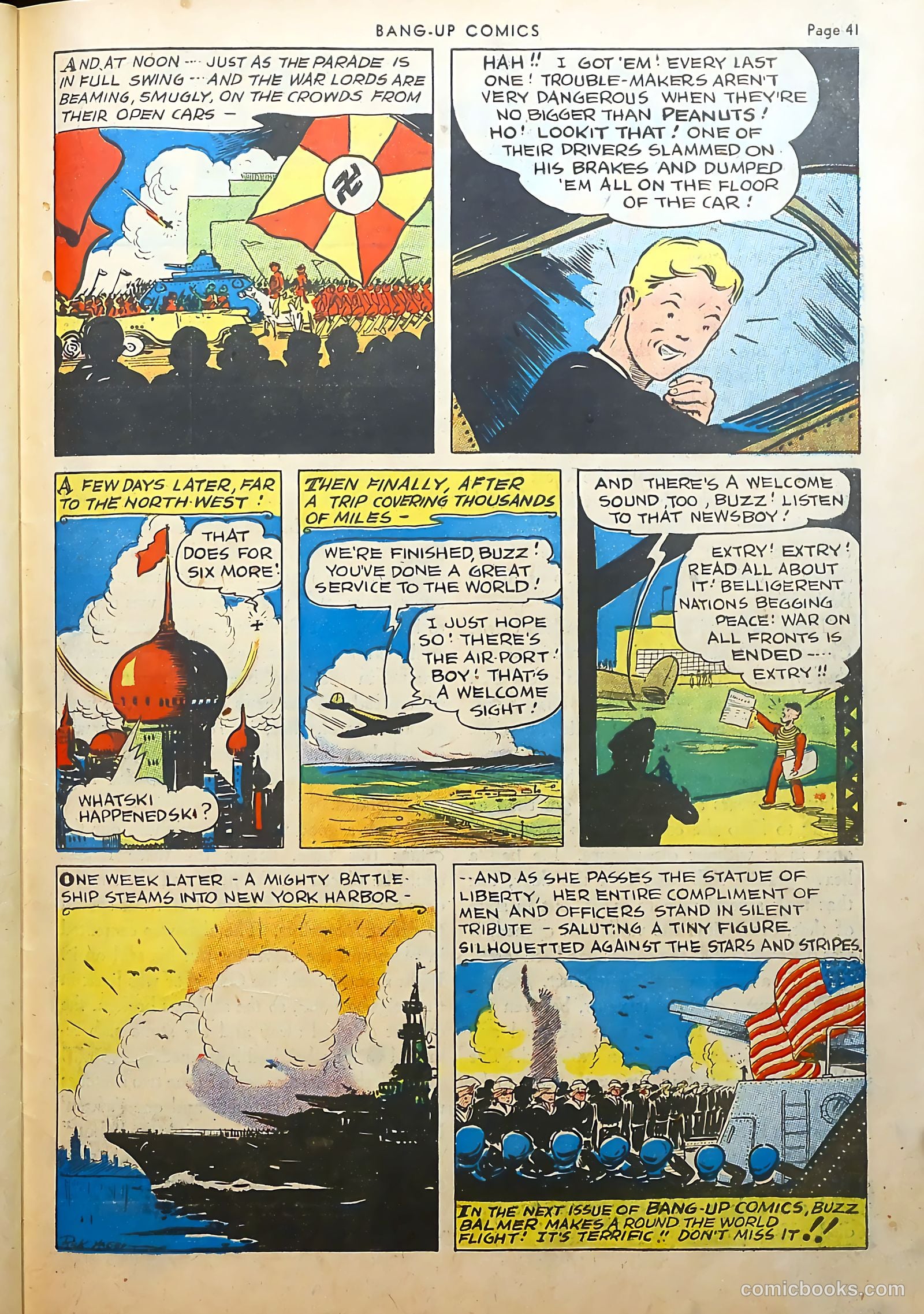 Bang-Up Comics #2 (1942) — page 42 of 66