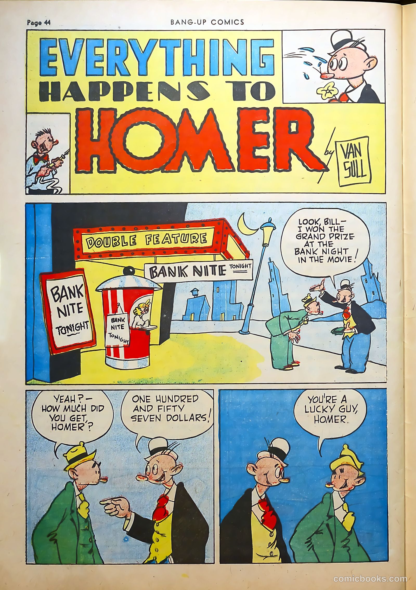 Bang-Up Comics #2 (1942) — page 45 of 66