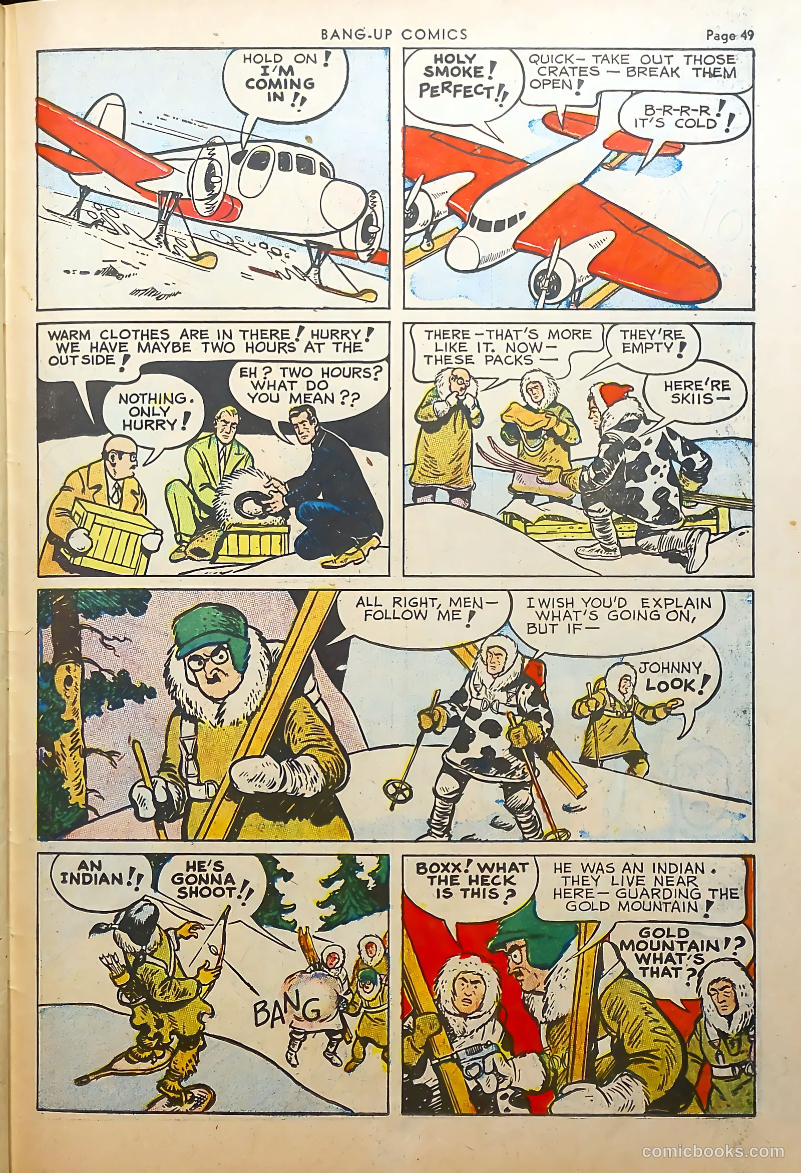 Bang-Up Comics #2 (1942) — page 50 of 66