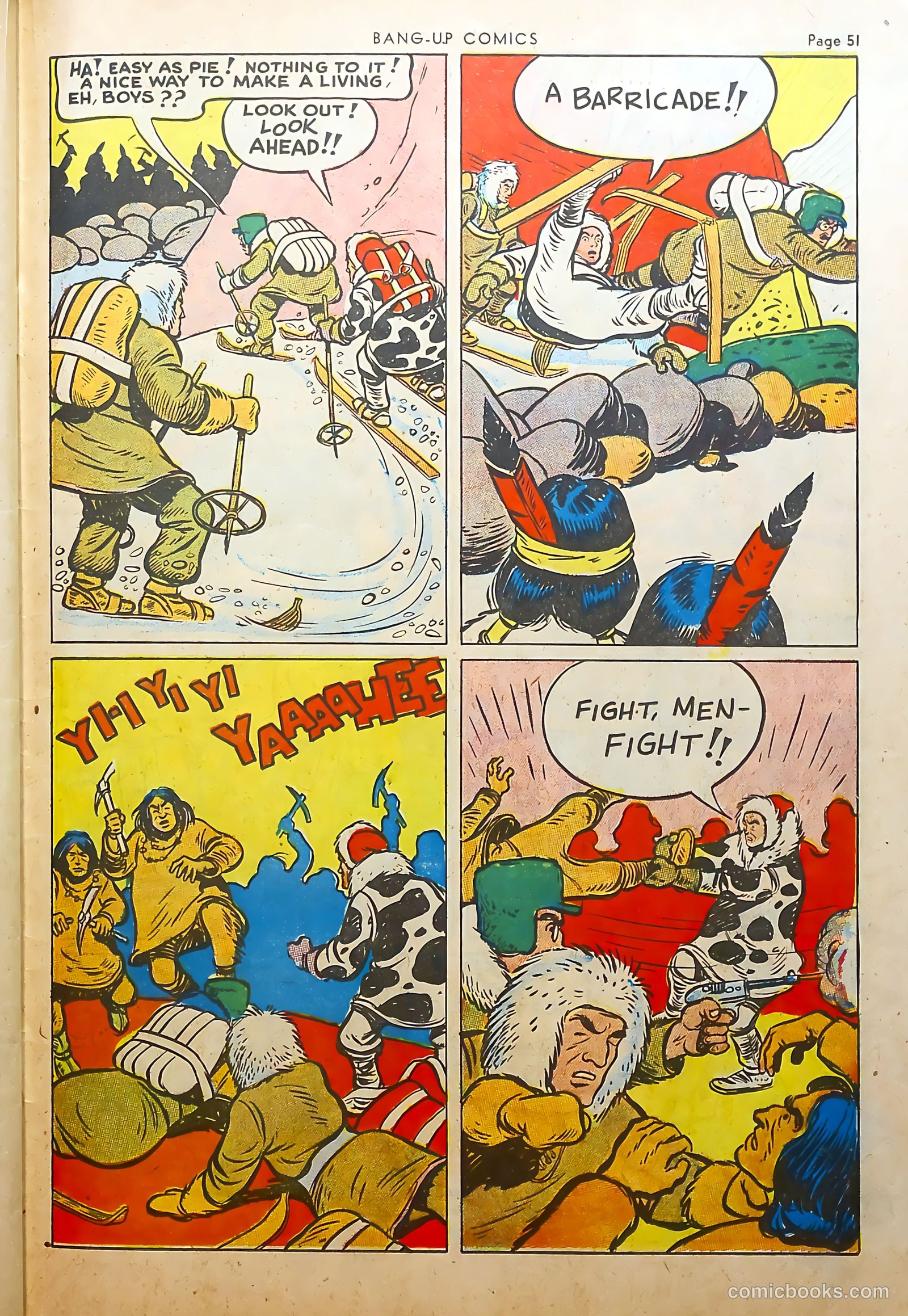 Bang-Up Comics #2 (1942) — page 52 of 66