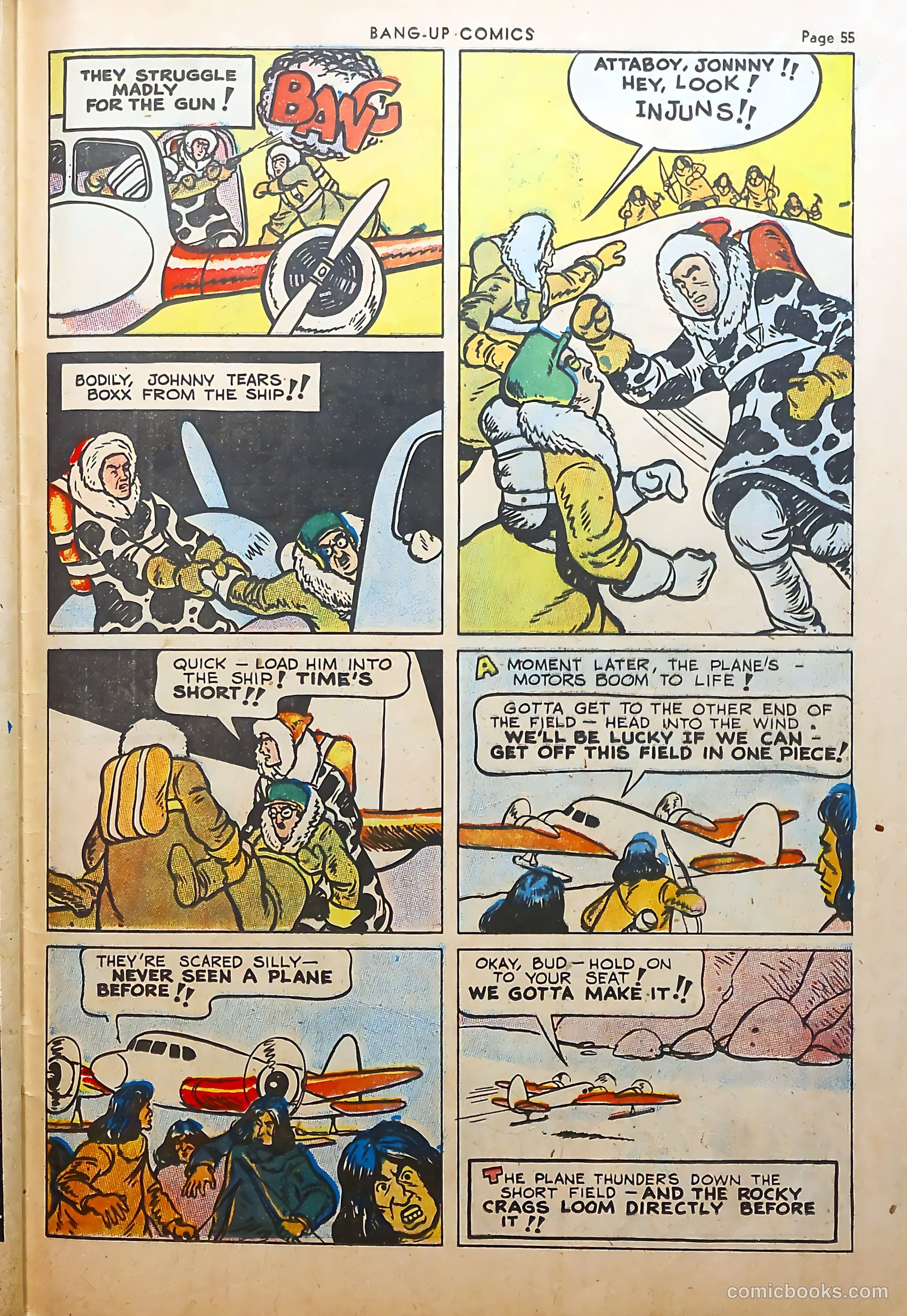 Bang-Up Comics #2 (1942) — page 56 of 66