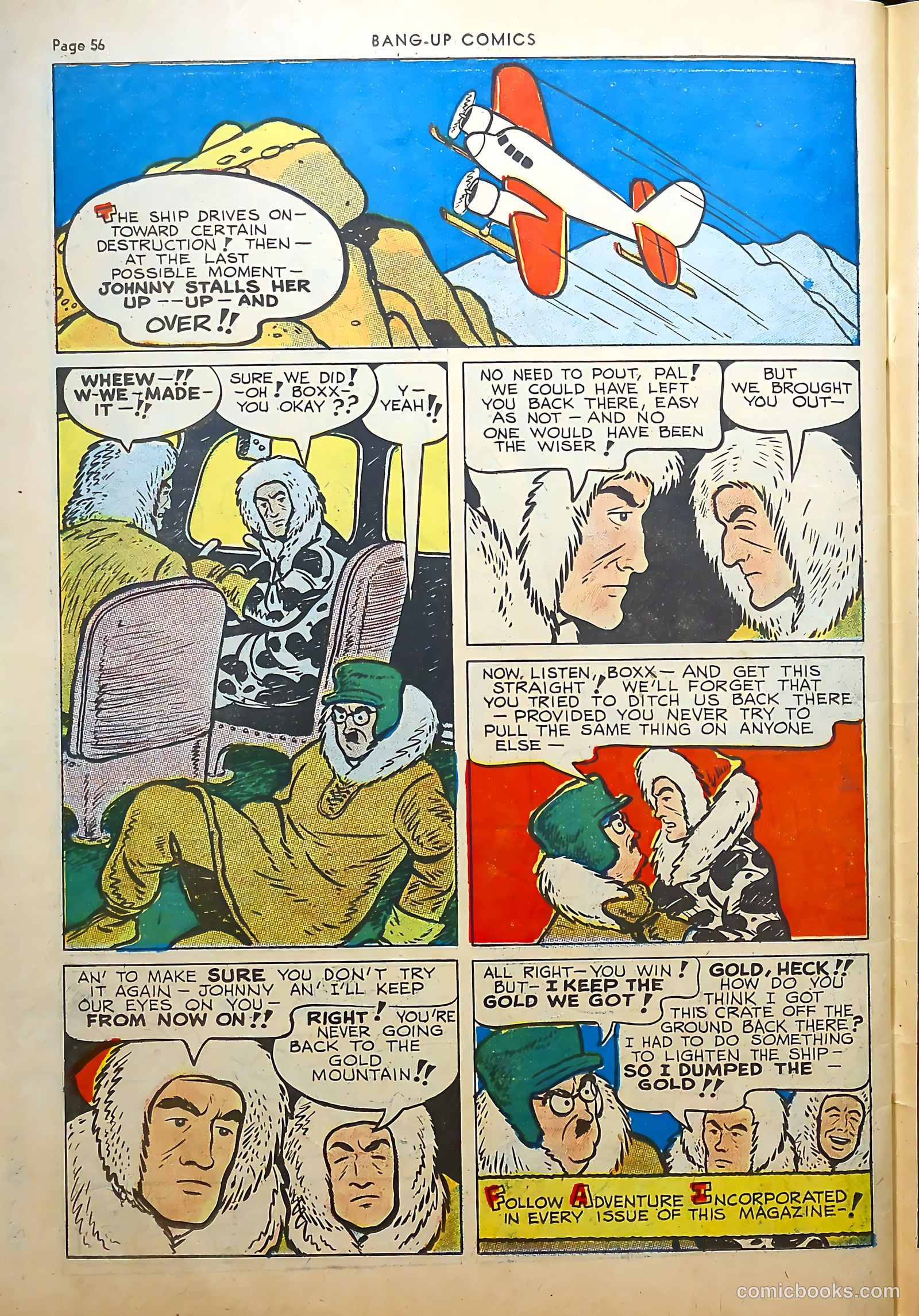 Bang-Up Comics #2 (1942) — page 57 of 66