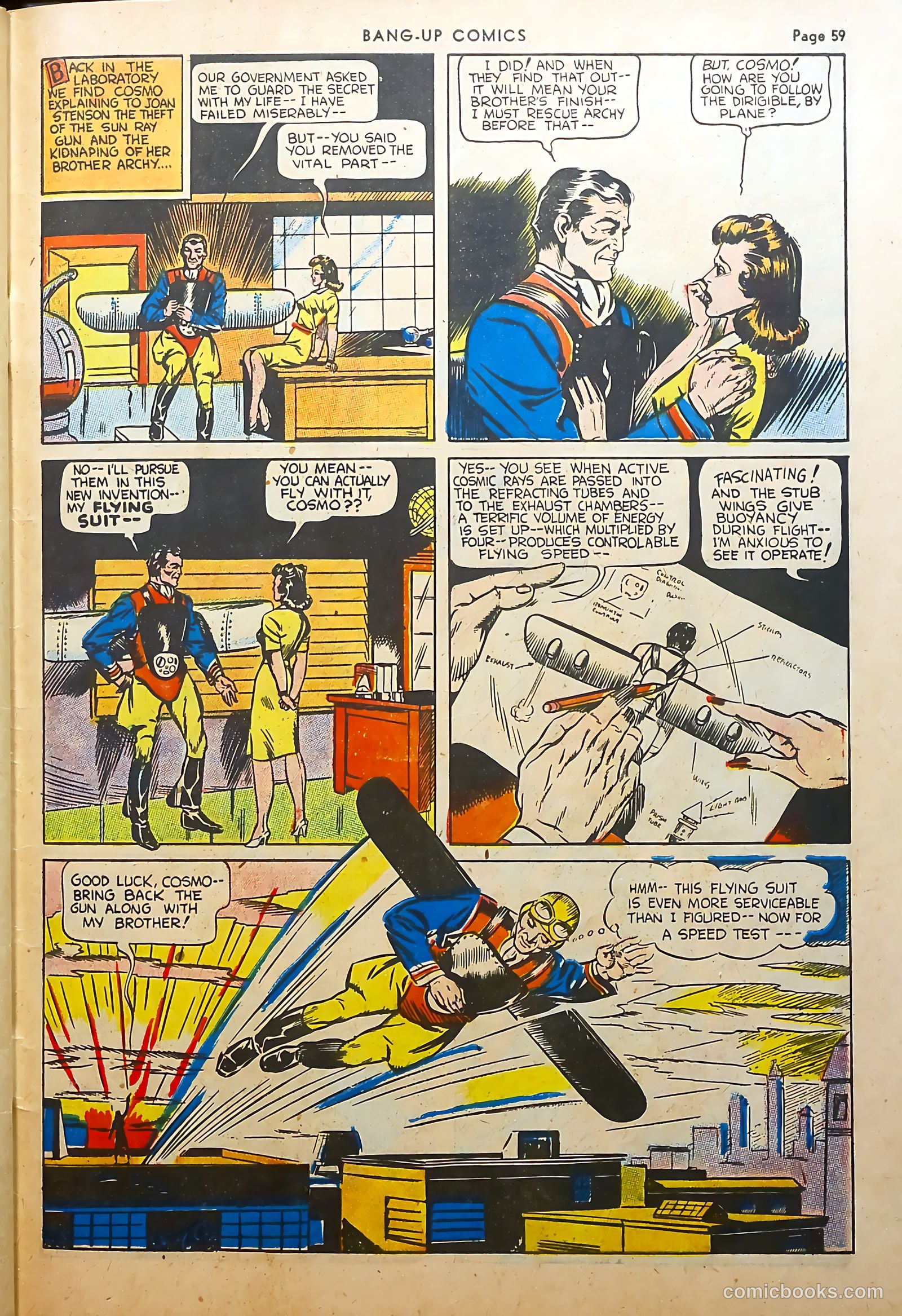 Bang-Up Comics #2 (1942) — page 60 of 66