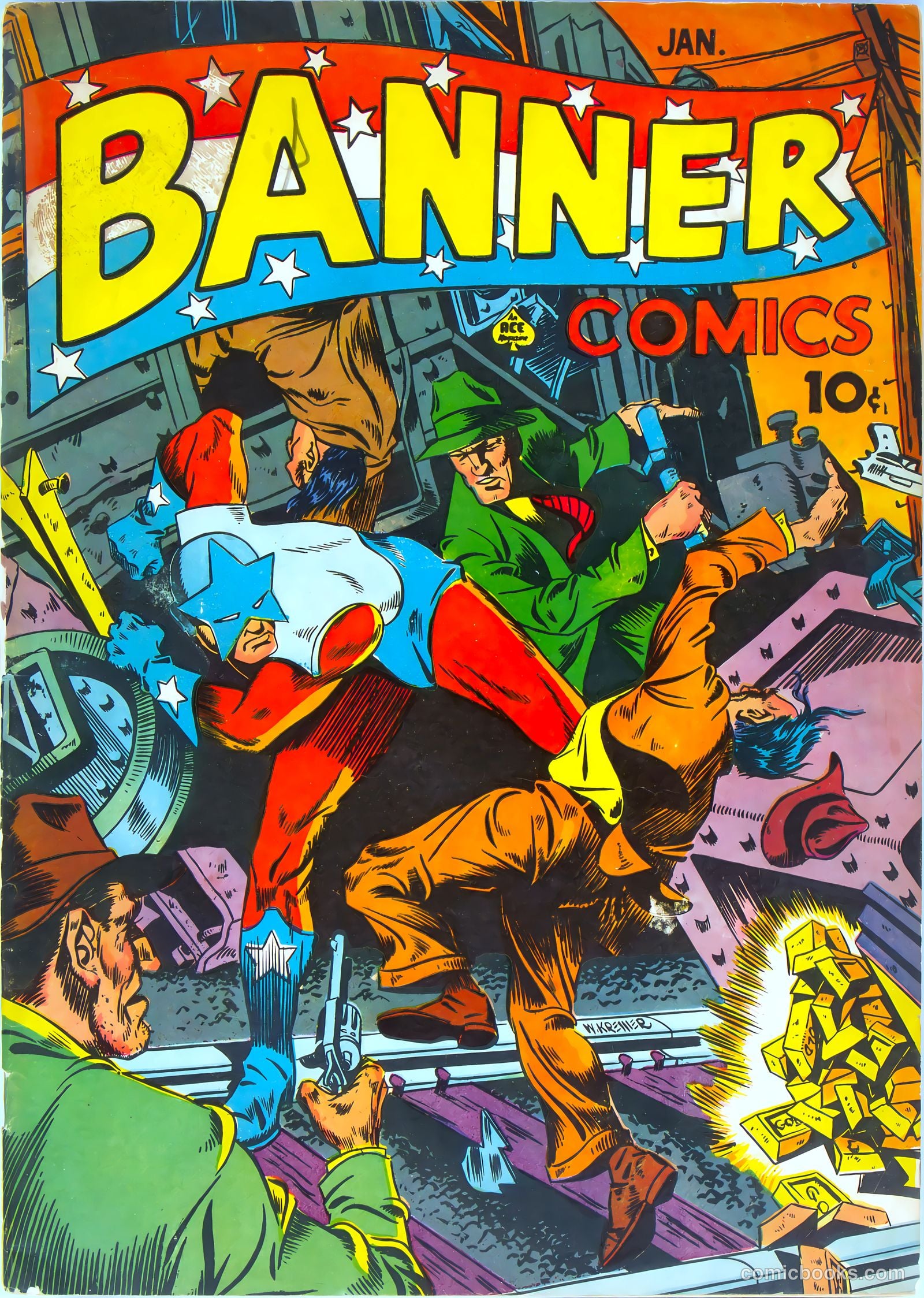 Banner Comics #5 (1942) — page 2 of 60