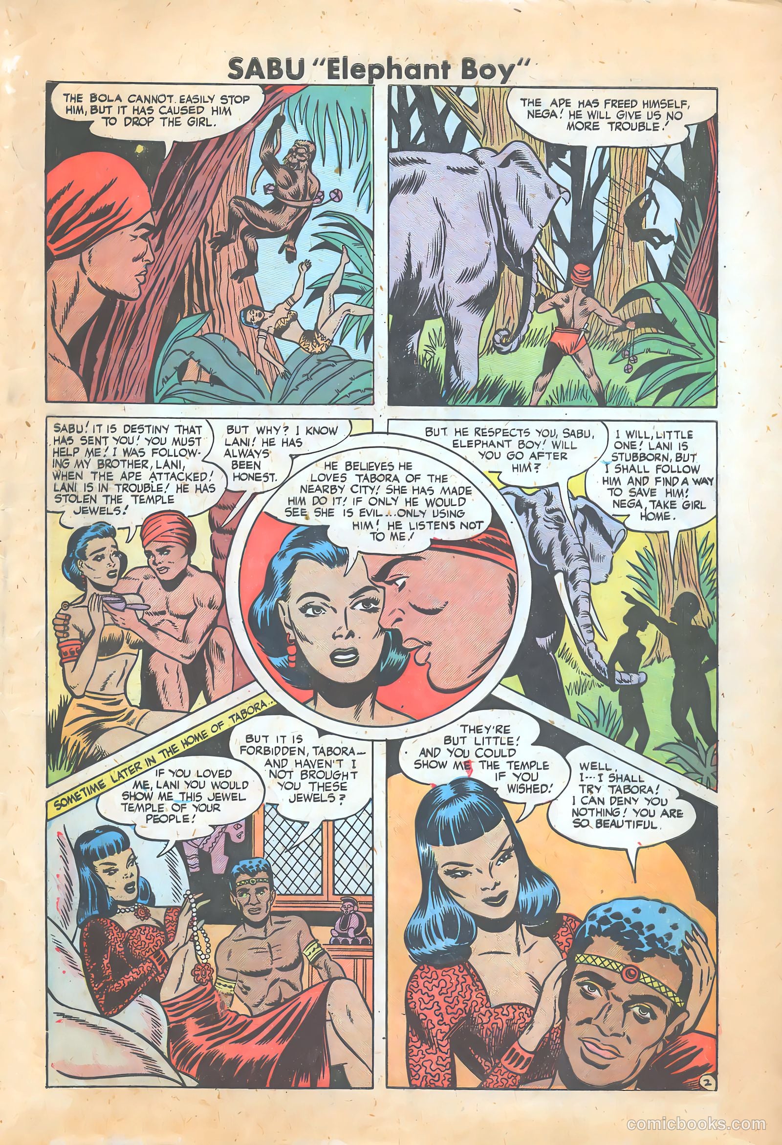 Sabu "Elephant Boy" #2 (1950) — page 4 of 37