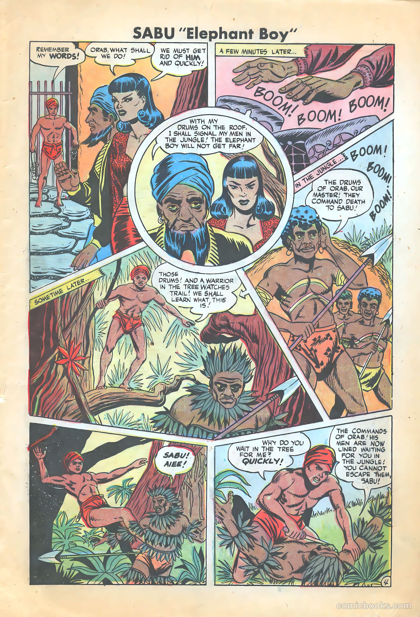 Sabu "Elephant Boy" #2 (1950) — page 6 of 37